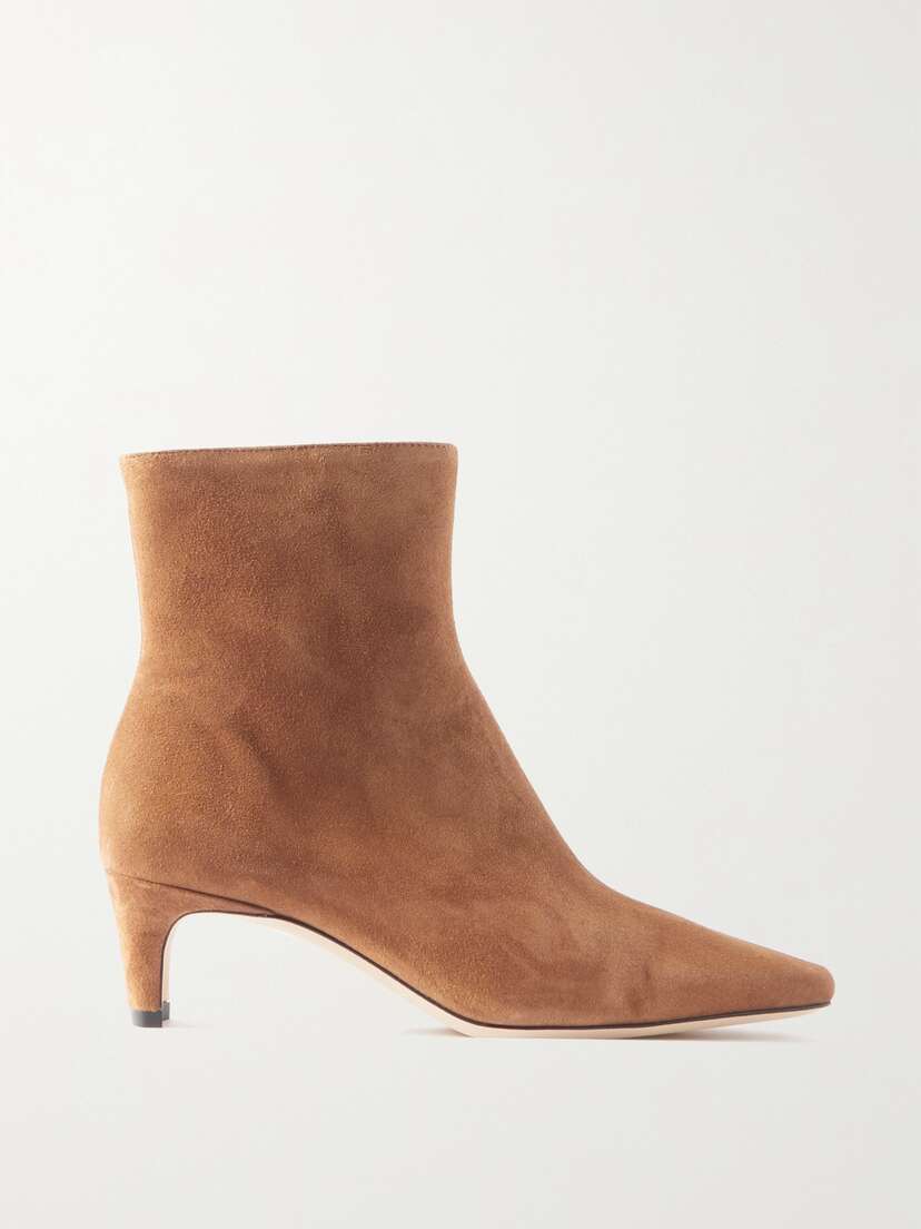 Staud Wally Suede Ankle Boots