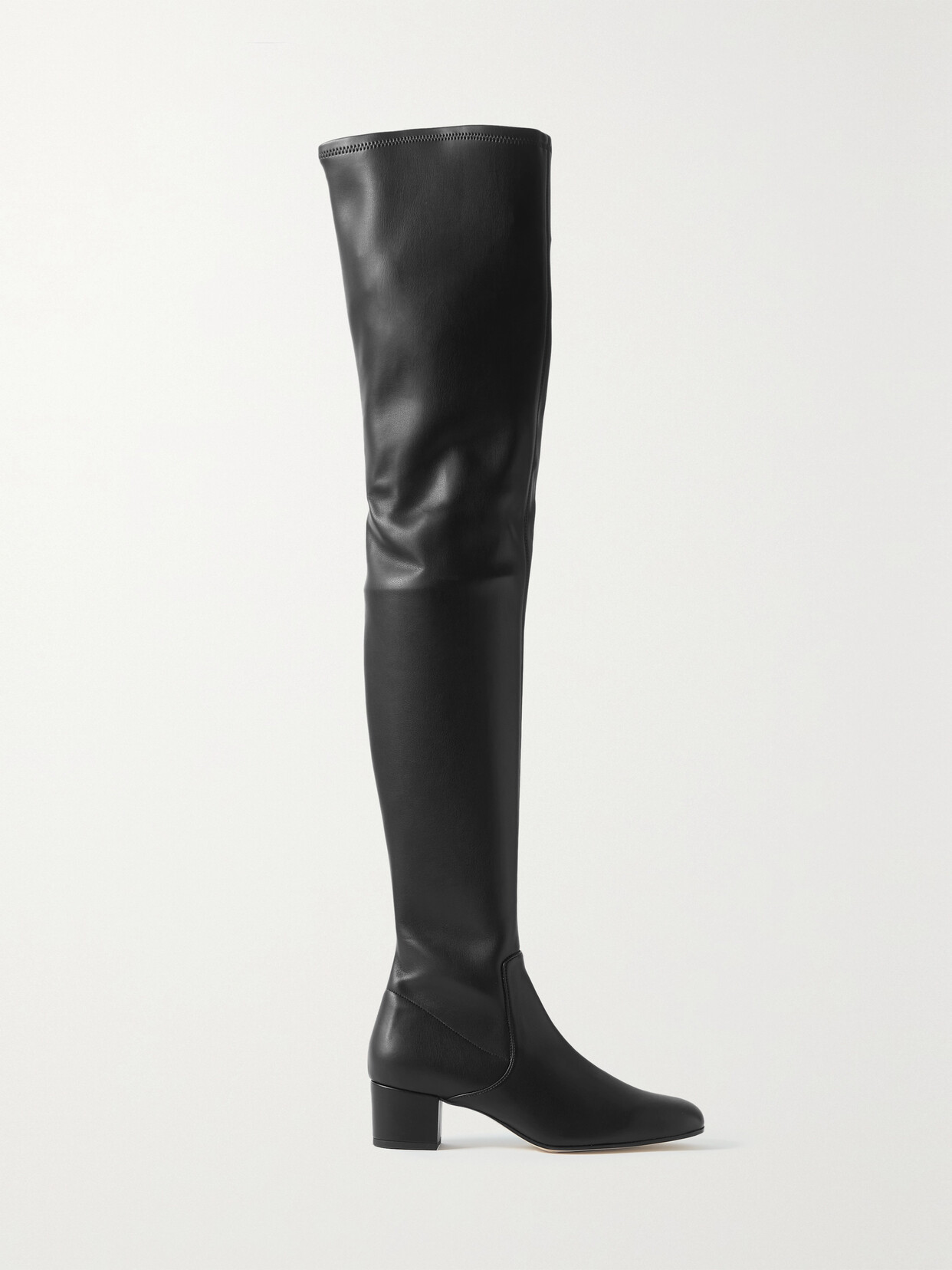 STAUD AIMEE VEGAN LEATHER OVER-THE-KNEE BOOTS