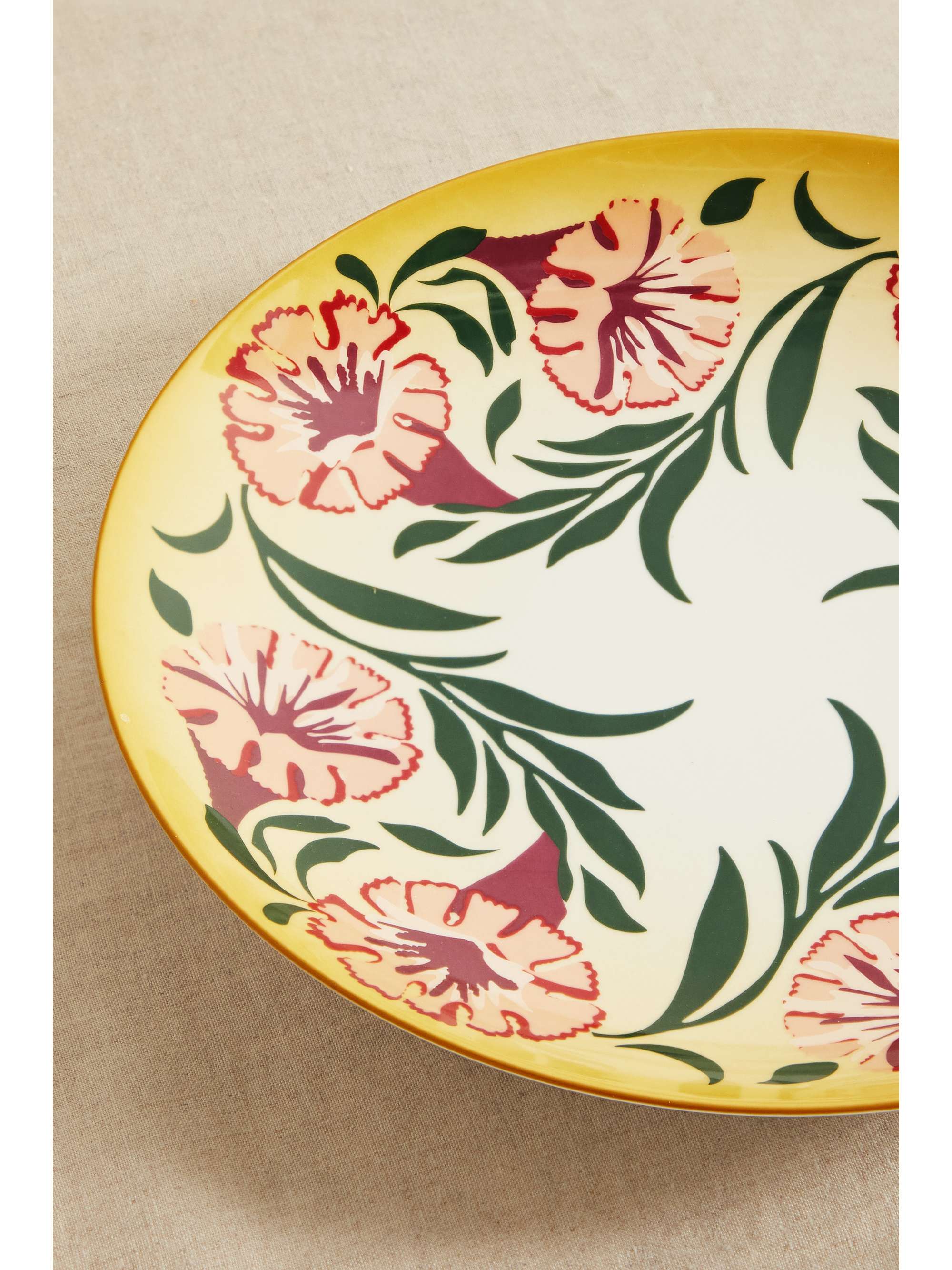 CABANA + GINORI 1735 Olga 27cm glazed ceramic dinner plate