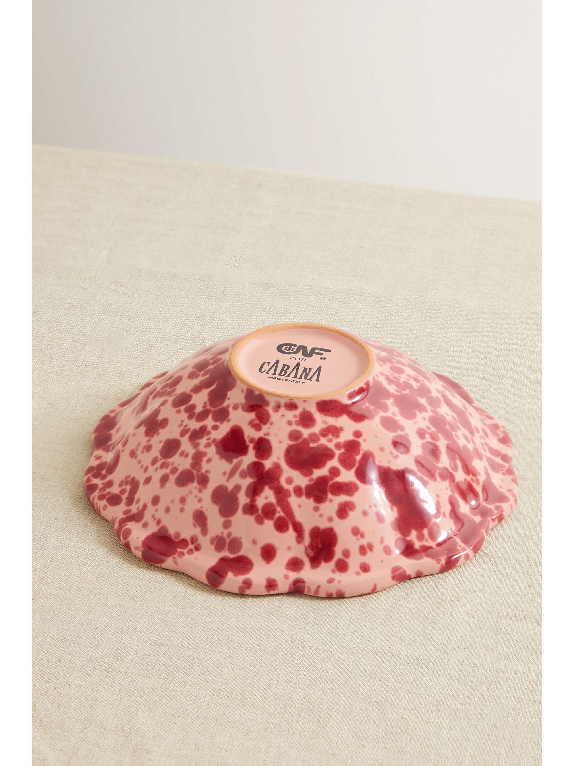 CABANA Speckled ceramic cereal bowl