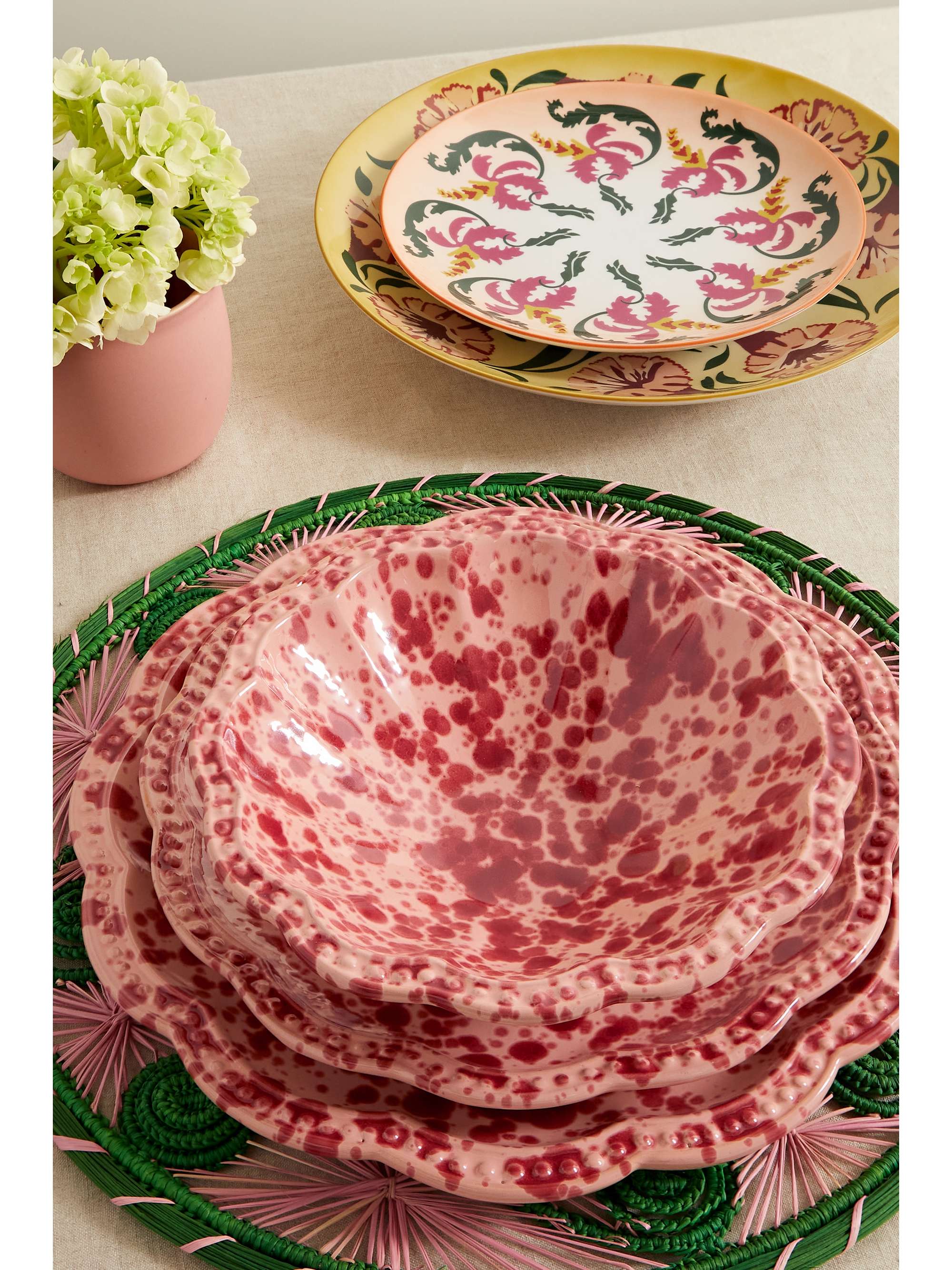 CABANA Speckled ceramic cereal bowl