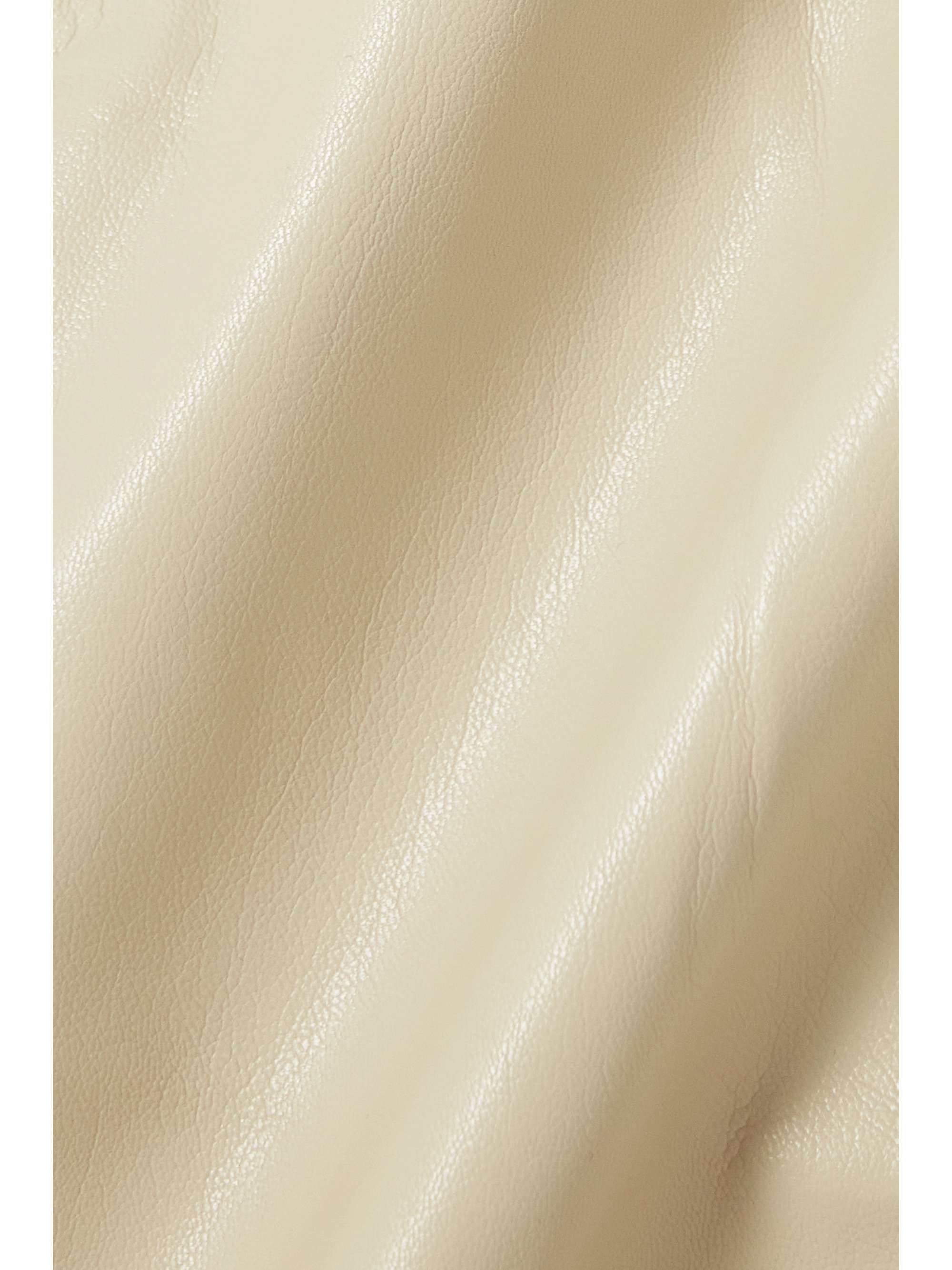 NANUSHKA Vinni cropped vegan leather straight-leg pants