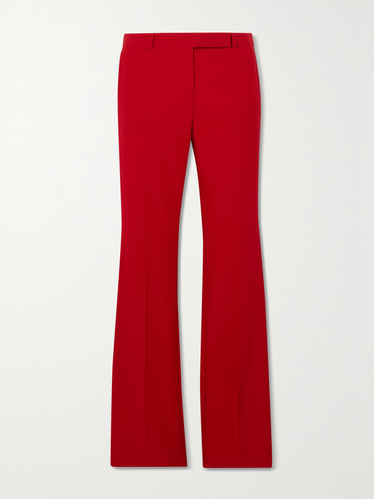 ALEXANDER MCQUEEN CREPE FLARED PANTS