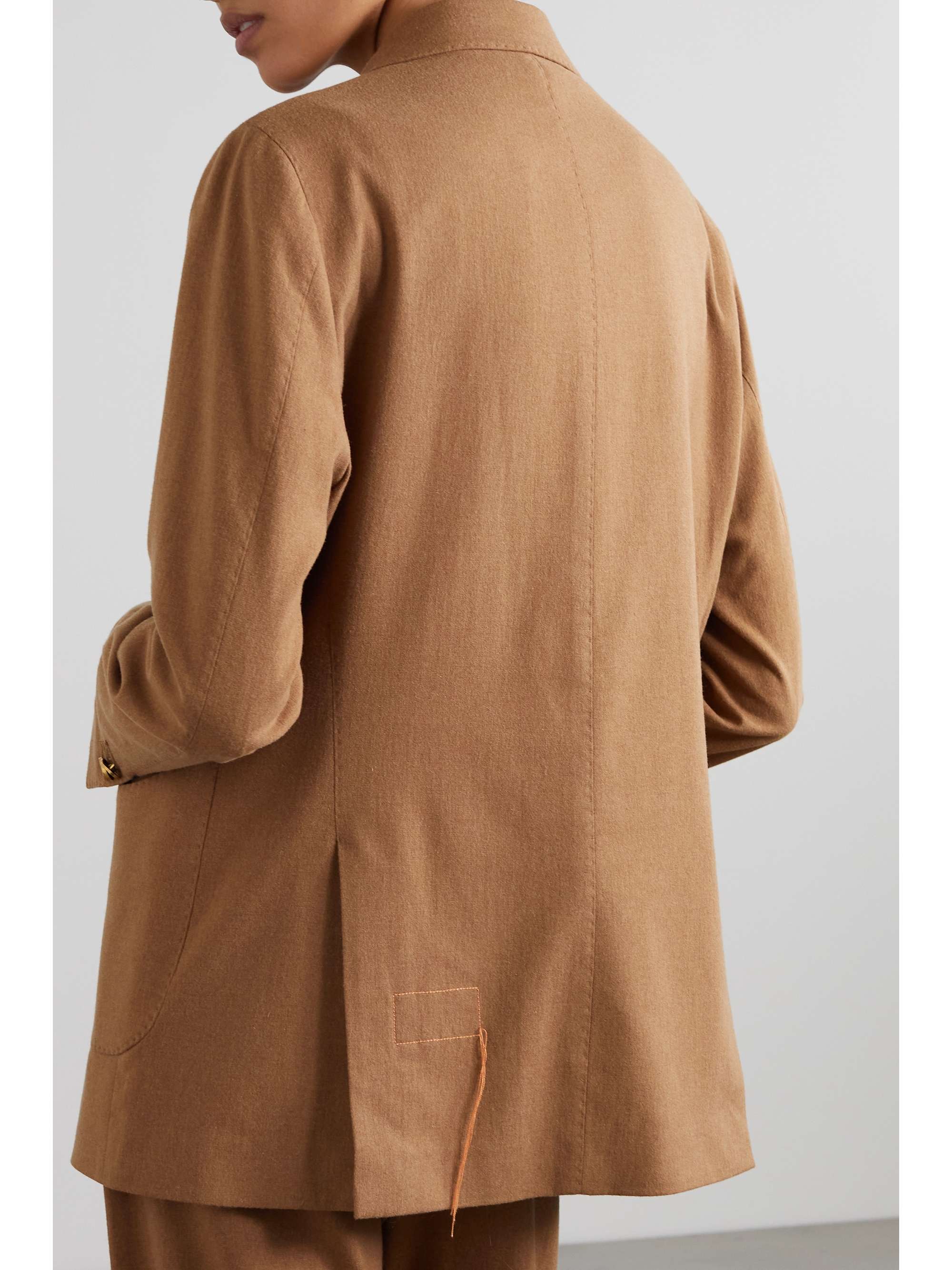 FORTELA Bobbie double-breasted woven blazer
