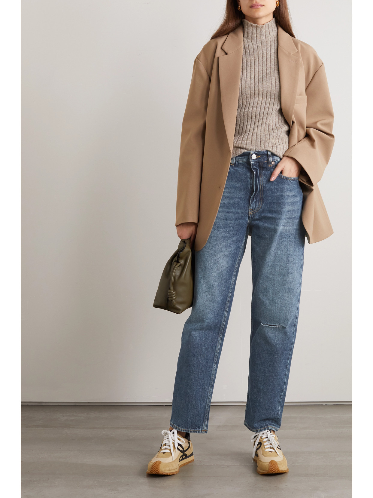 Fortela Juliette High-rise Straight-leg Jeans In Denim