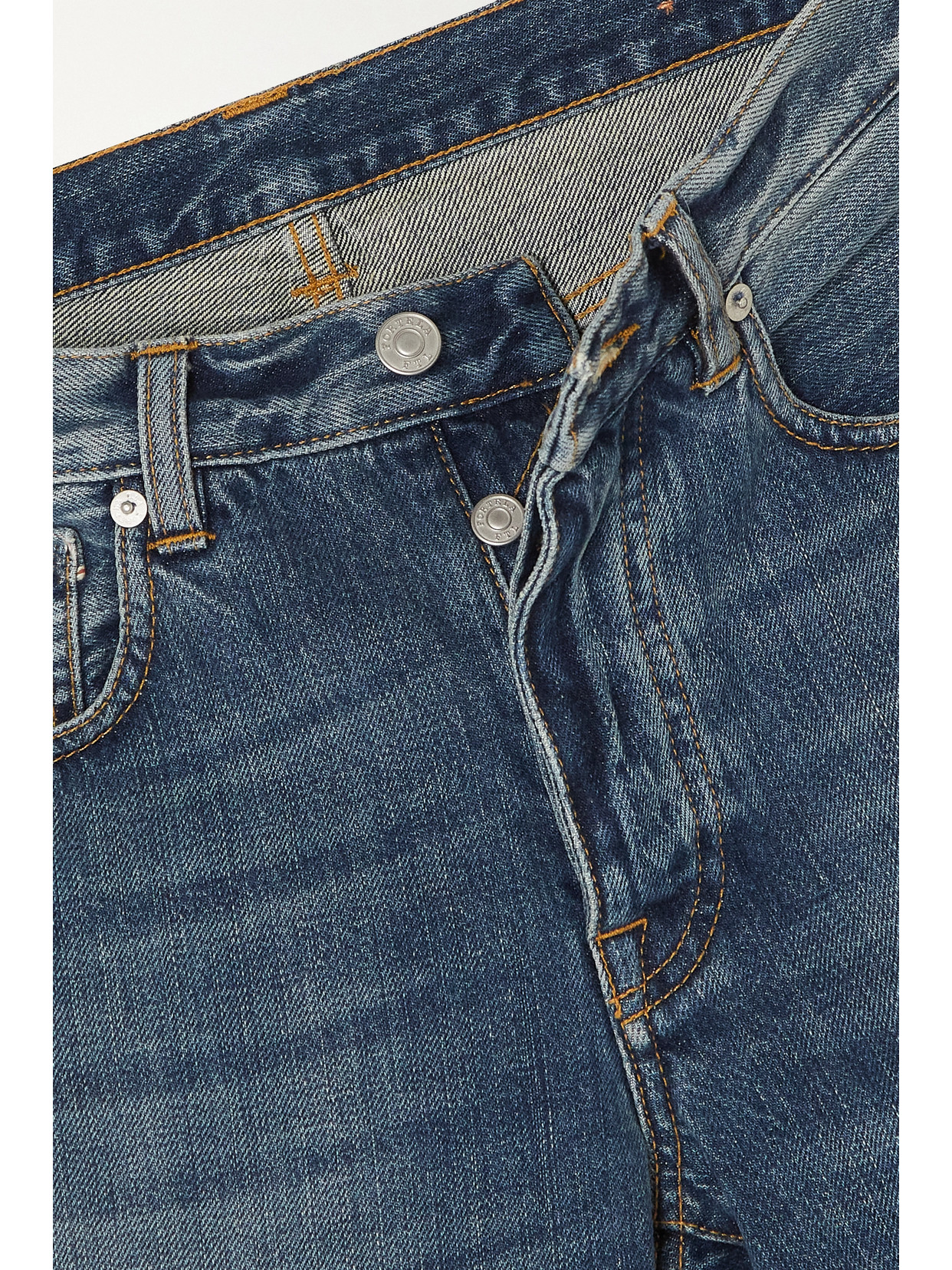 FORTELA JOHN MID-RISE STRAIGHT-LEG JEANS