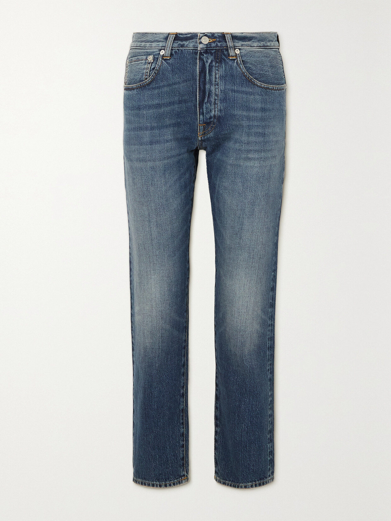 Fortela Women's John Mid-rise Rigid Straight Jeans In Blue