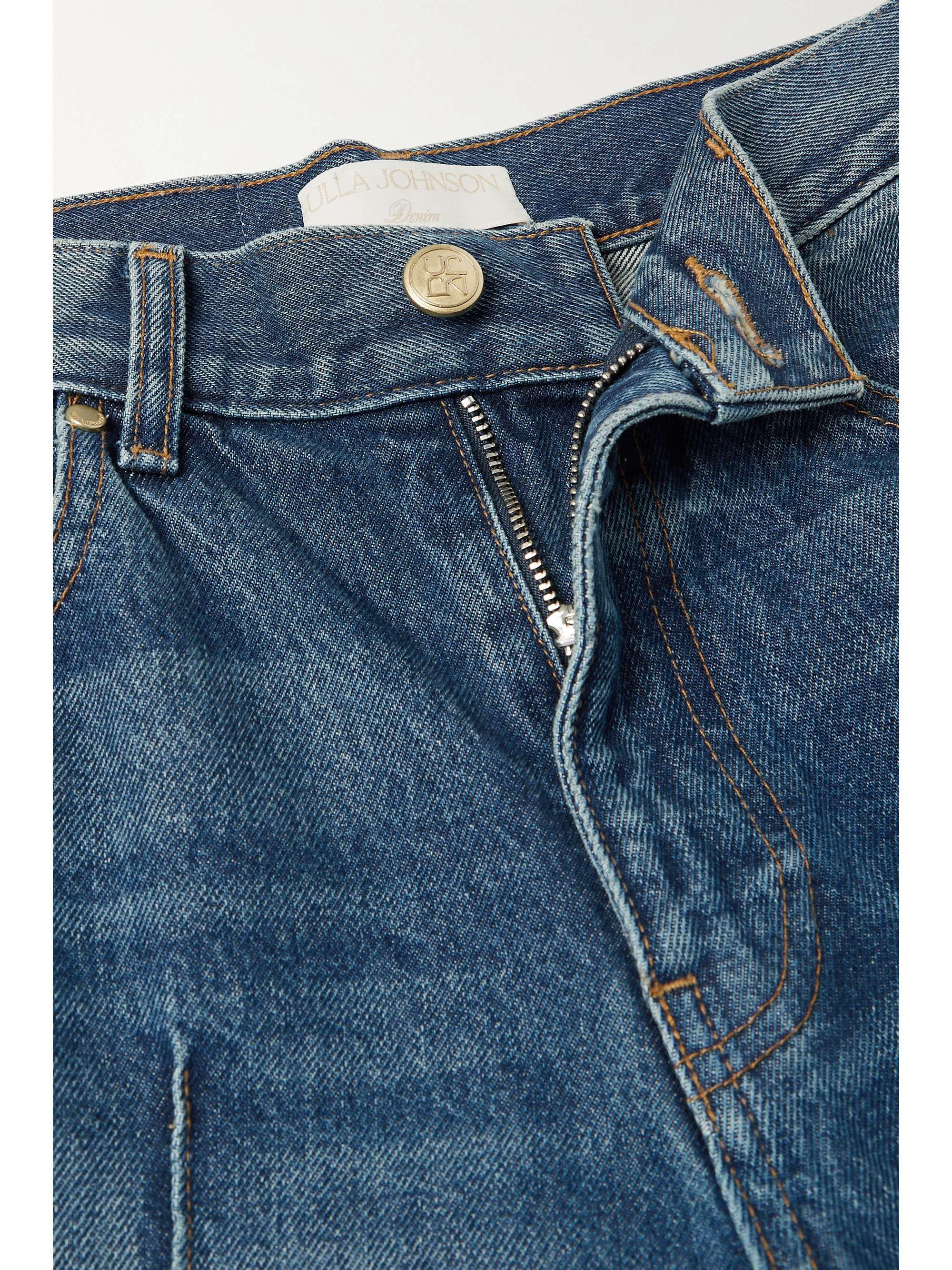 ULLA JOHNSON Jean large taille haute The Genevieve