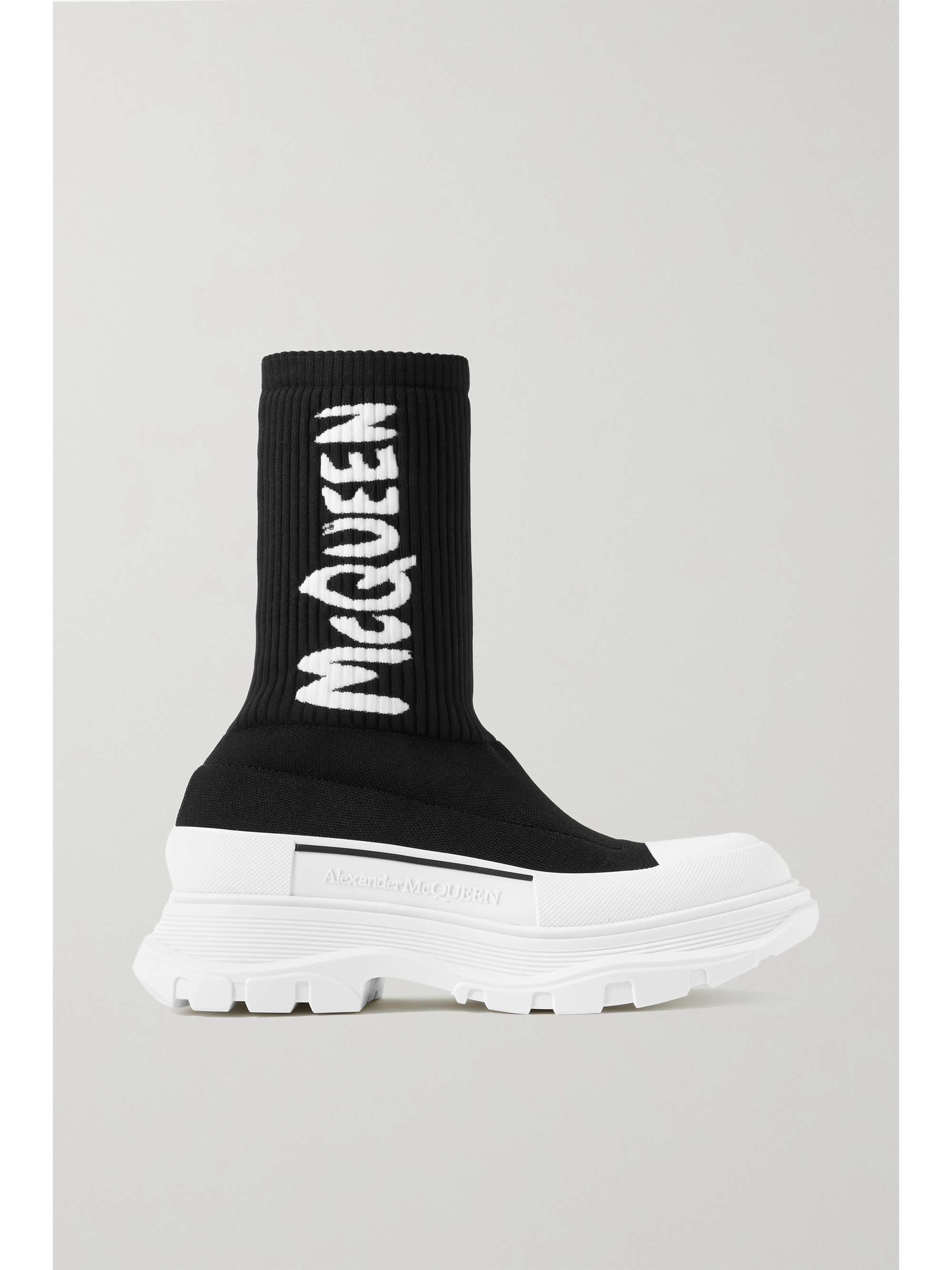 Alexander mcqueen canvas boots Clearance