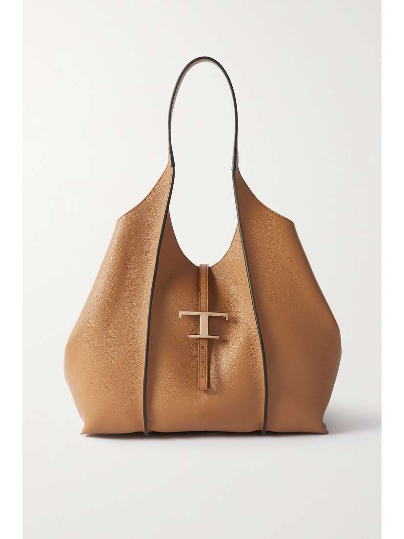 Tod's Textured-leather Shoulder Bag - - One size