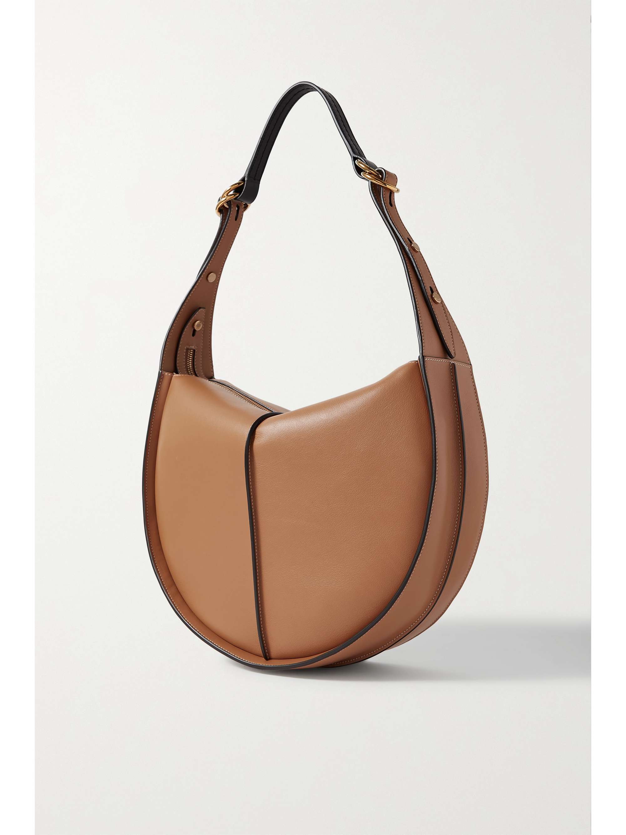 TOD'S Leather shoulder bag NETAPORTER