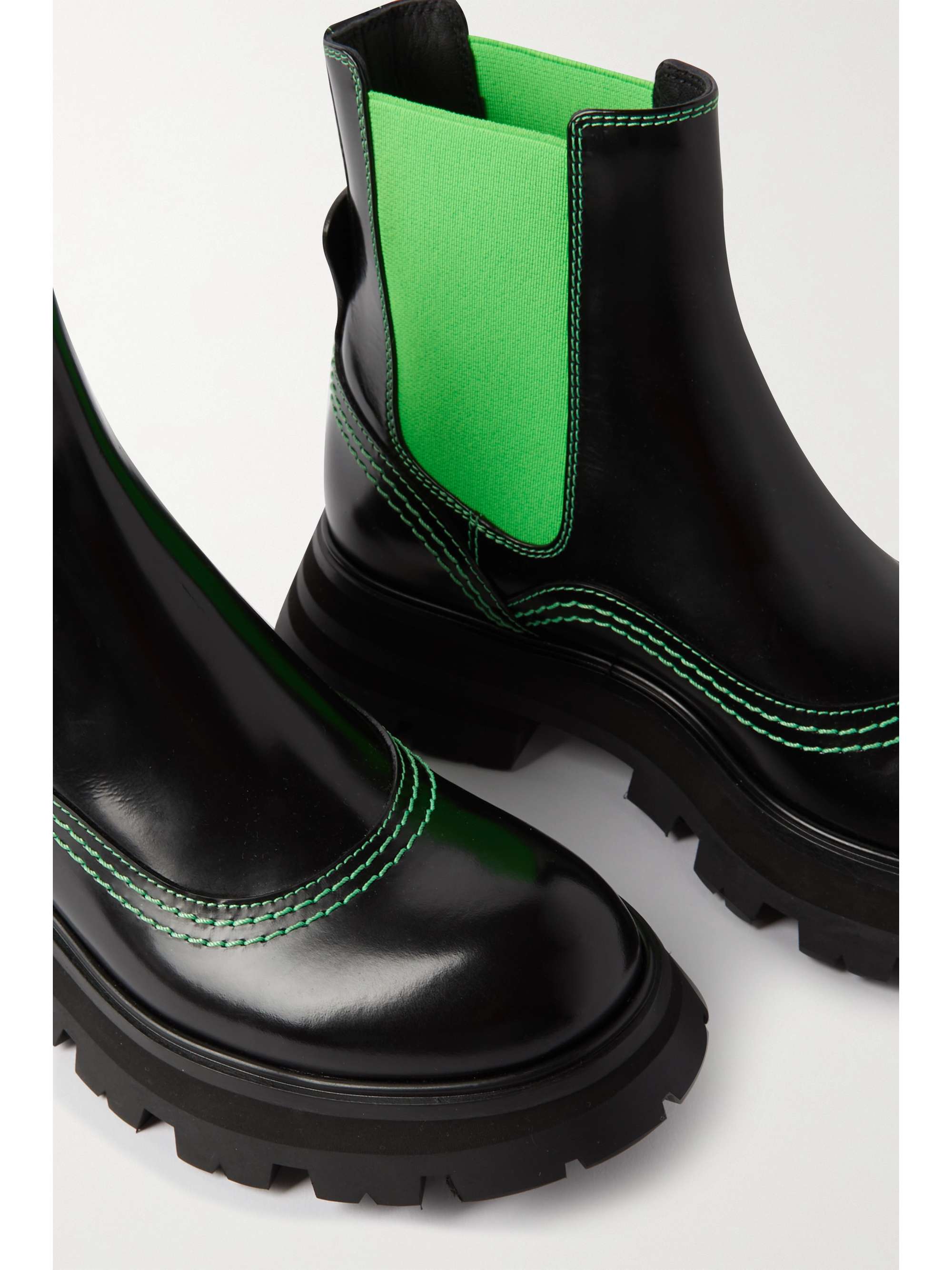 two tone chelsea boot