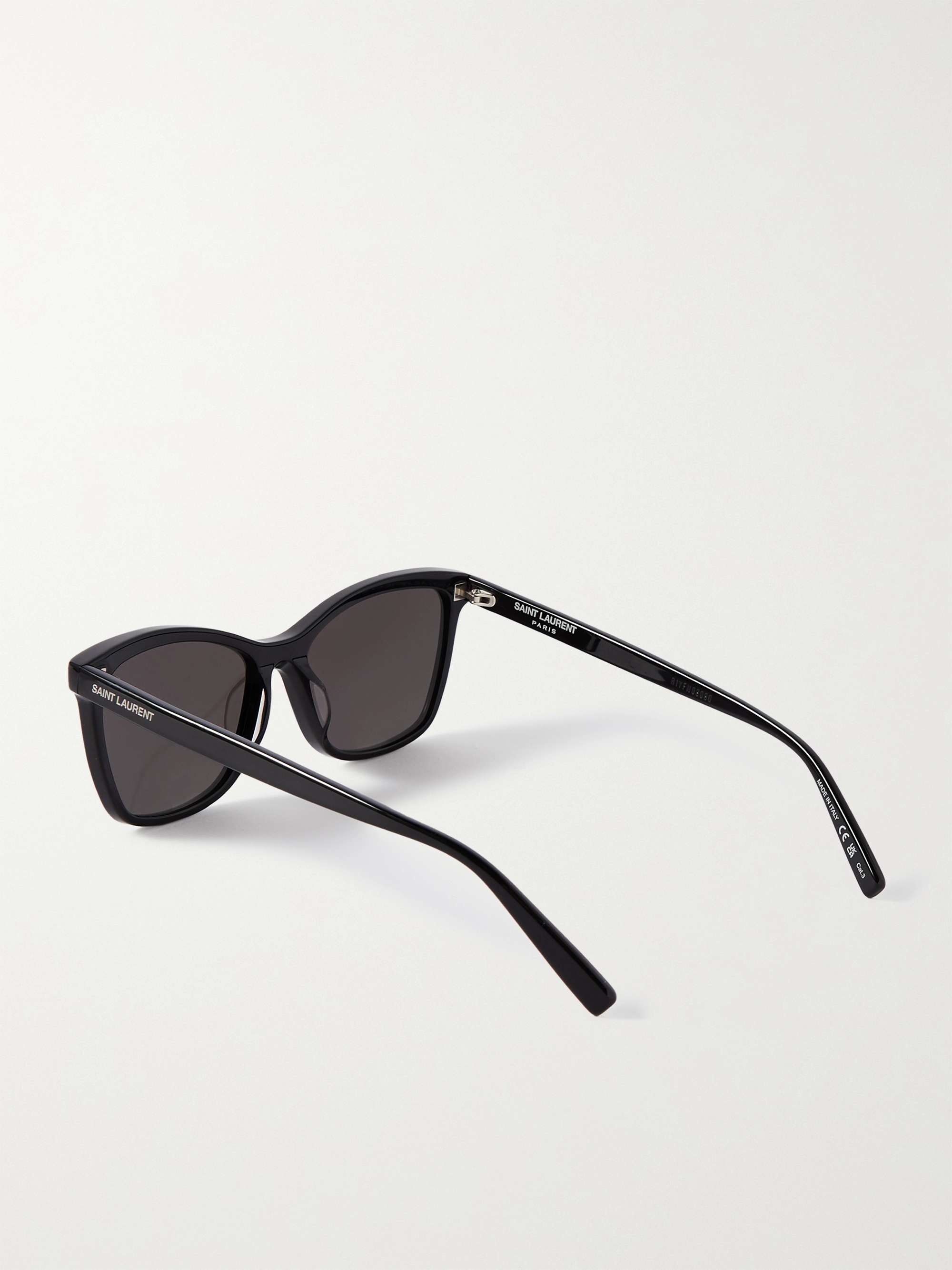 SAINT LAURENT EYEWEAR Square-frame acetate sunglasses