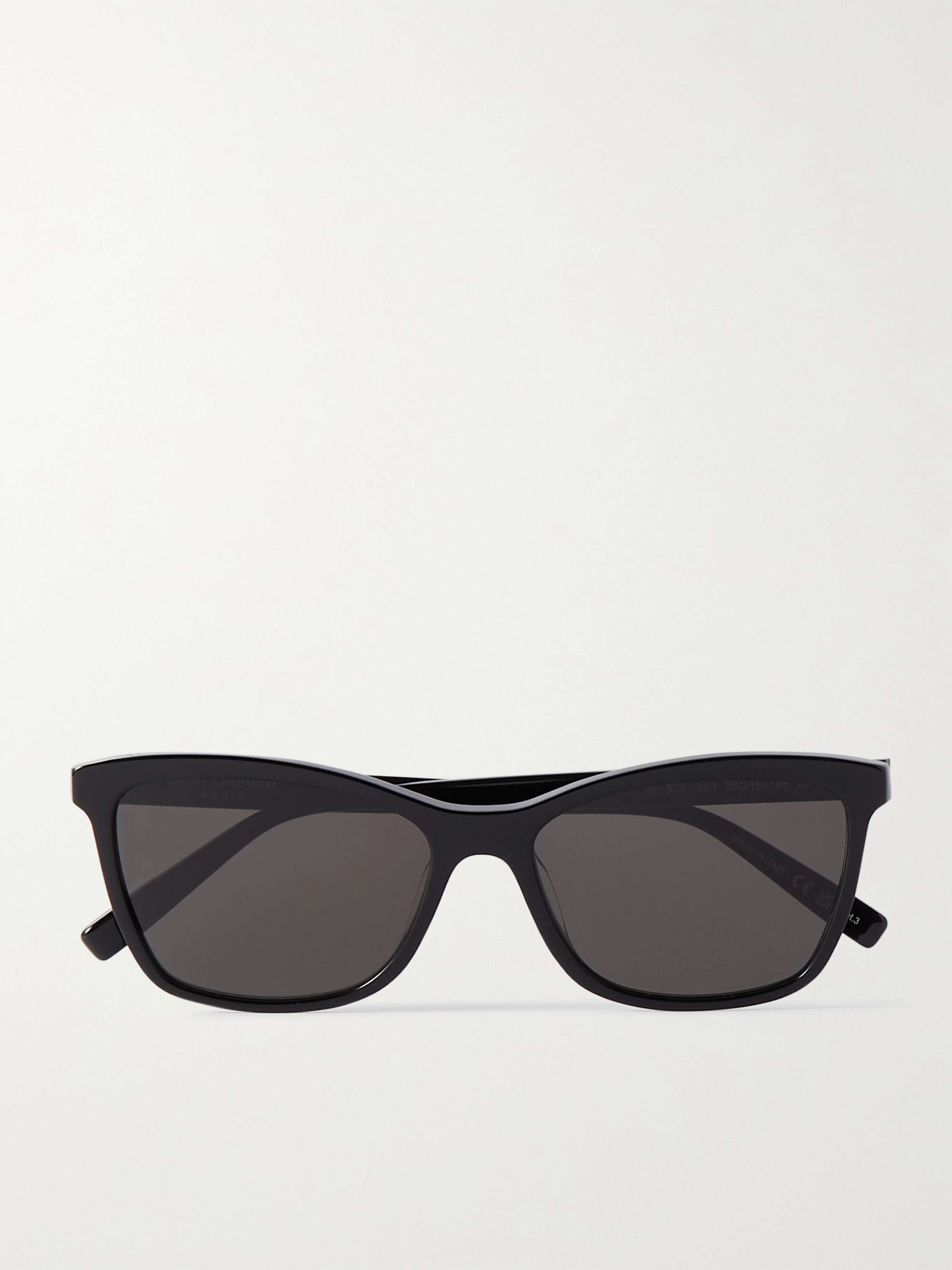 SAINT LAURENT, Acetate Square Frame Sunglasses, Men