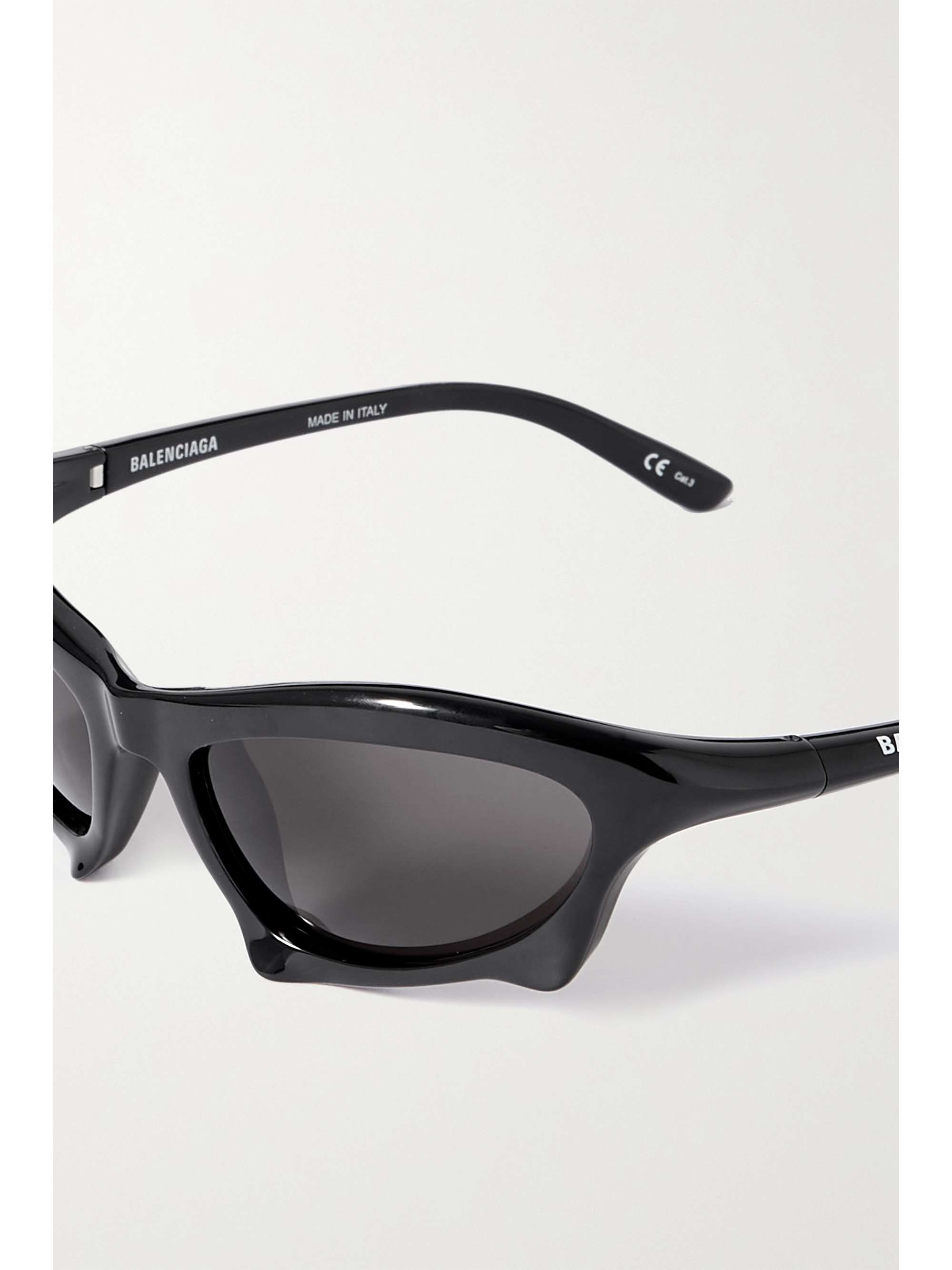 BALENCIAGA EYEWEAR BAT cat-eye acetate sunglasses | NET-A-PORTER