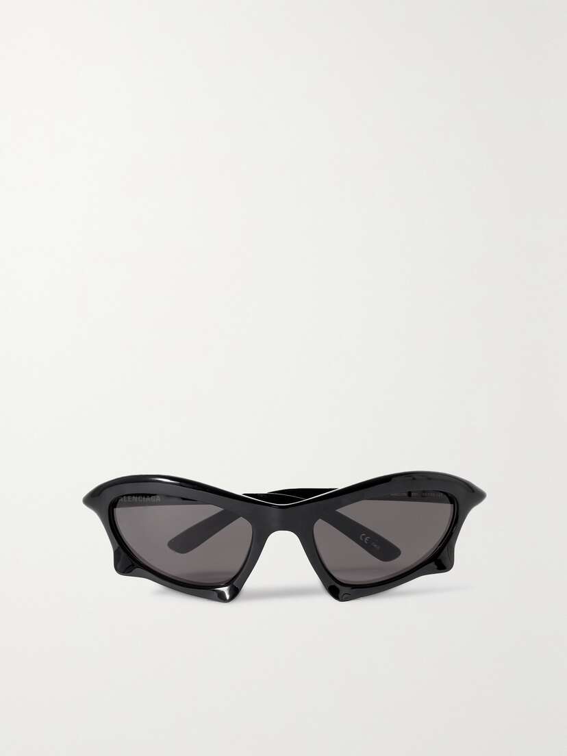 Balenciaga Bat Cat-eye Acetate Sunglasses