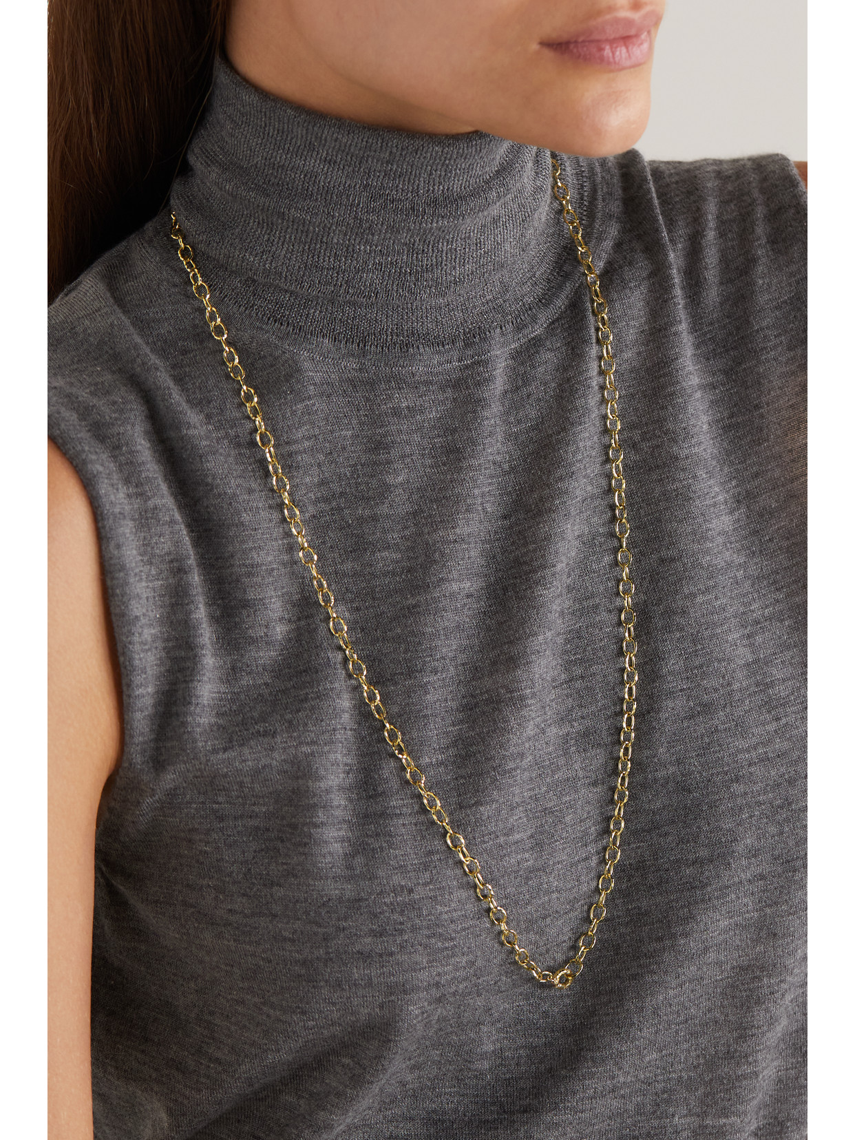 Octavia Elizabeth + Net Sustain Petite Imogen 18-karat Recycled Gold Necklace In Gold