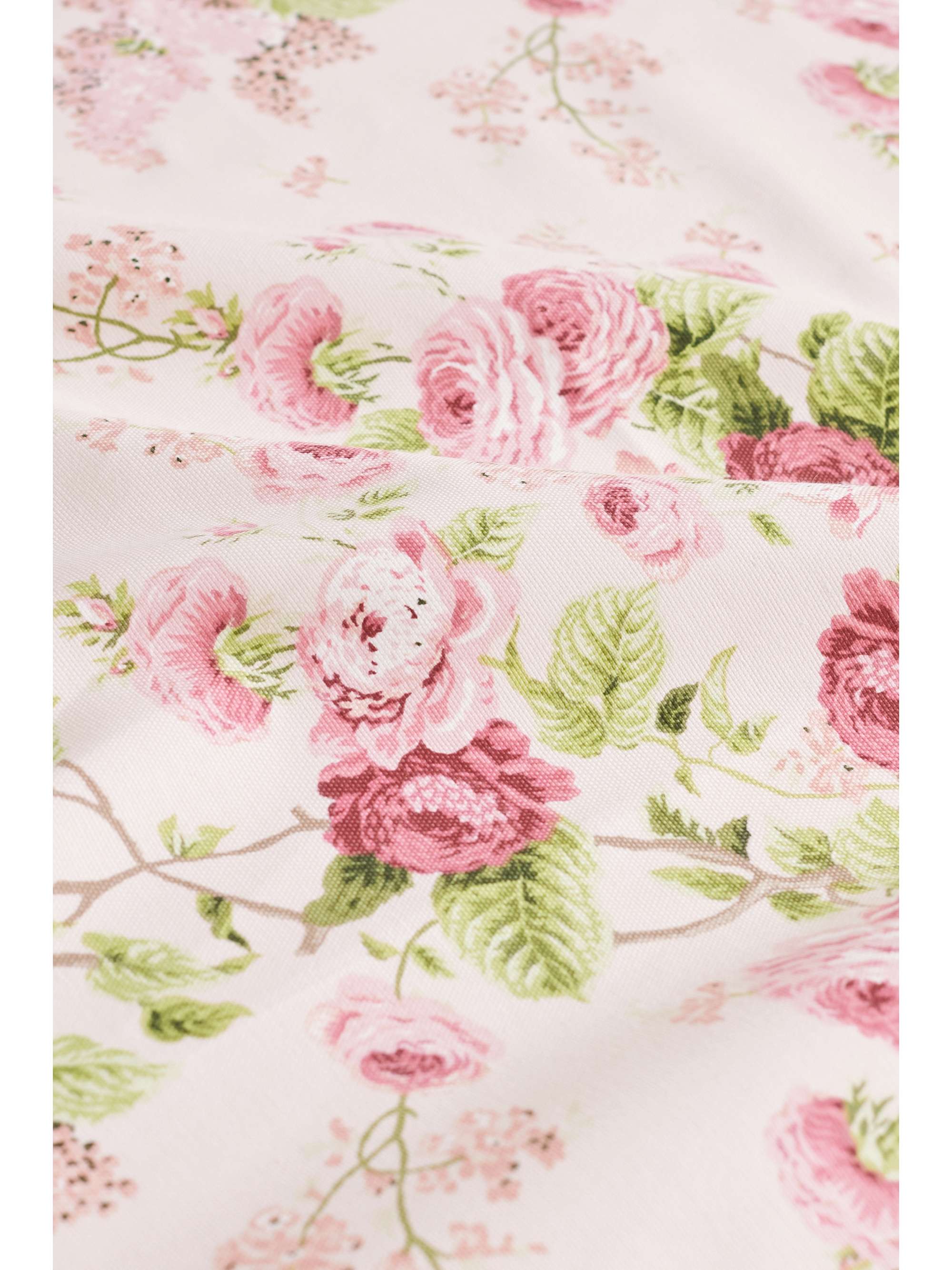 MRS. ALICE Nappe en coton à imprimé fleuri Nancy Rose