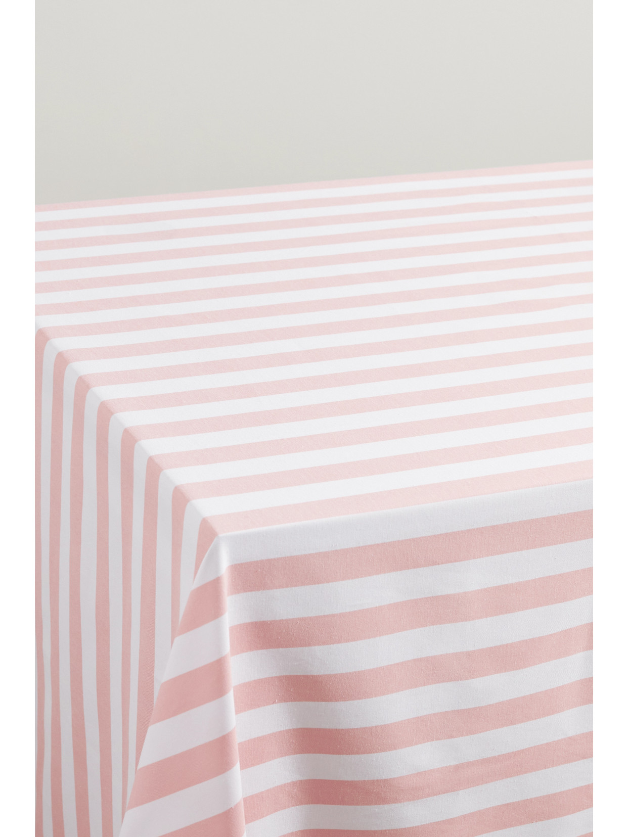 MRS ALICE STRIPED COTTON TABLECLOTH