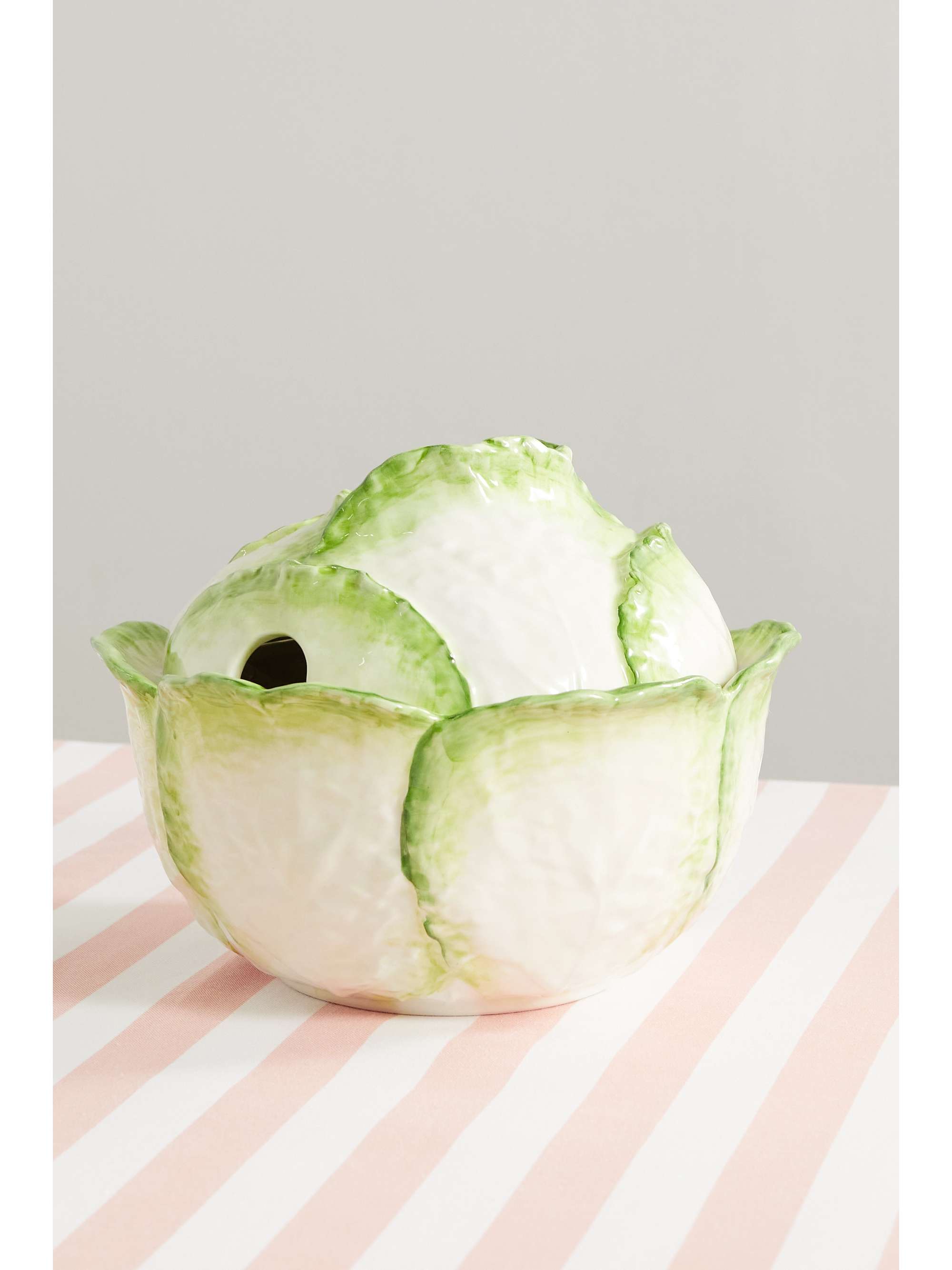 MRS. ALICE Capri Lettuce ceramic serving bowl NETAPORTER