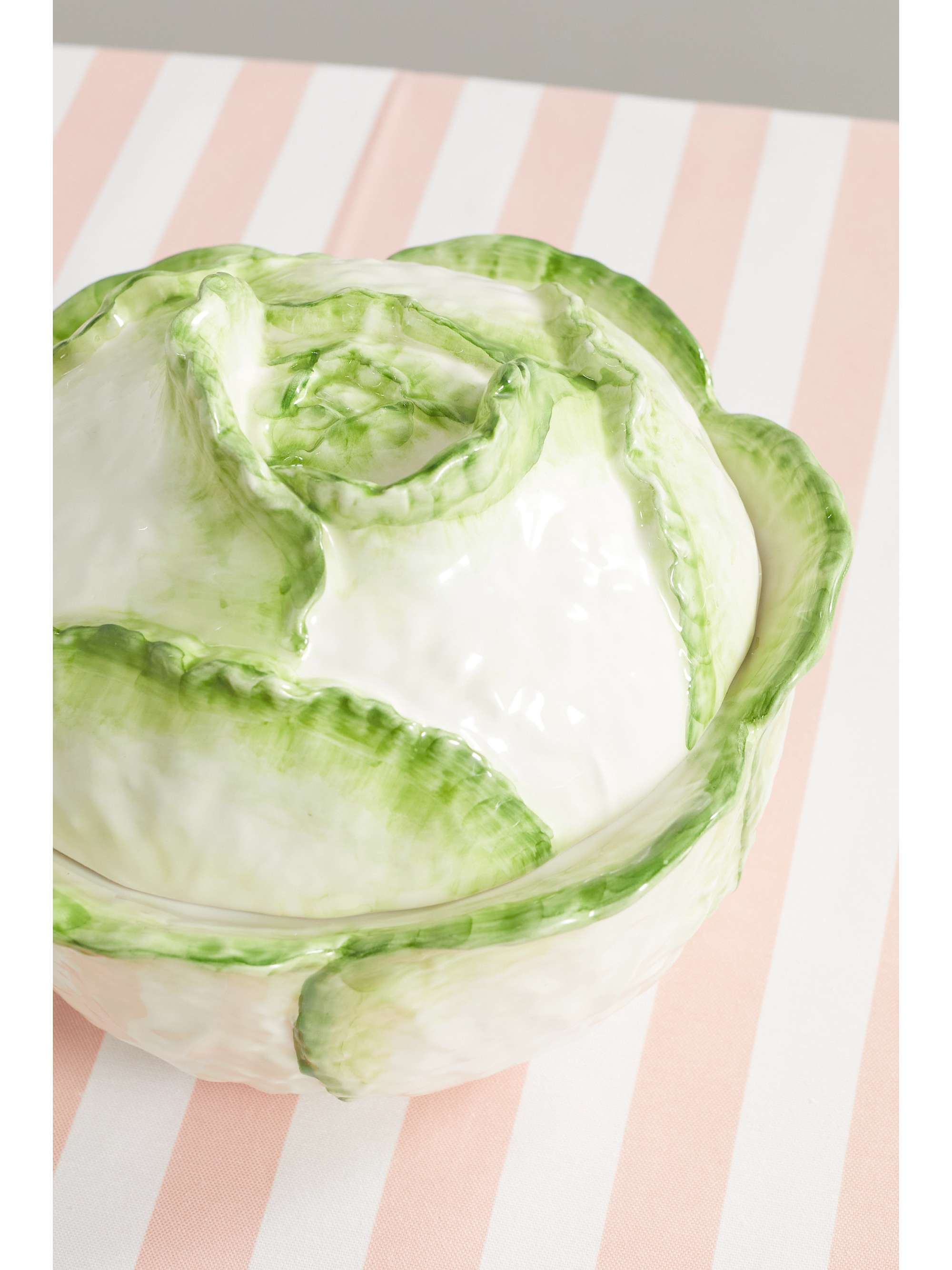 MRS. ALICE Capri Lettuce ceramic serving bowl NETAPORTER