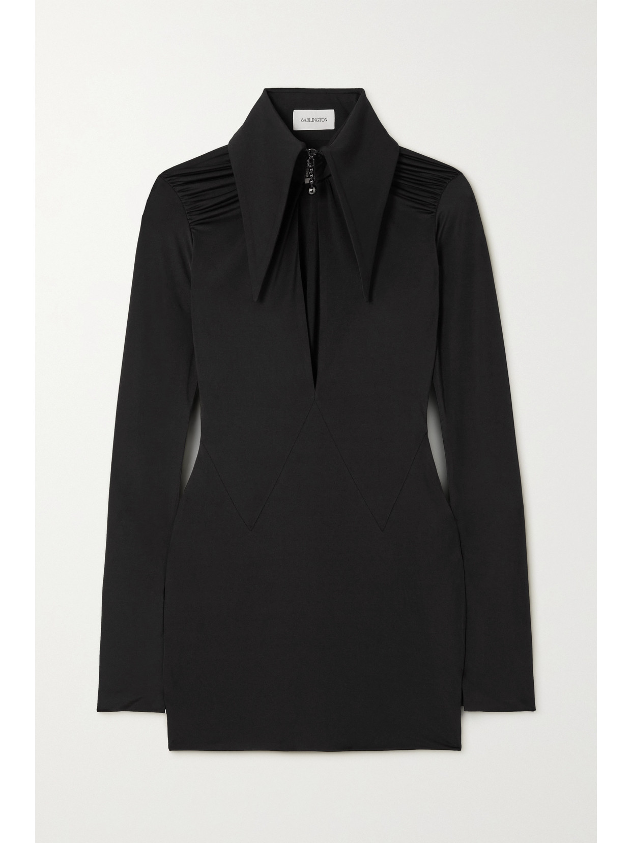 16ARLINGTON Adara Cutout Stretch-jersey Mini Dress