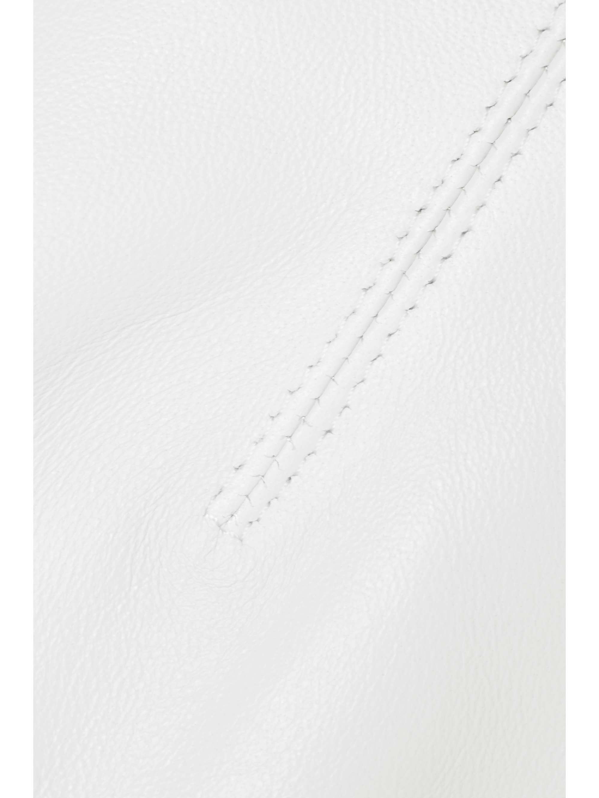 16ARLINGTON Haile leather mini skirt