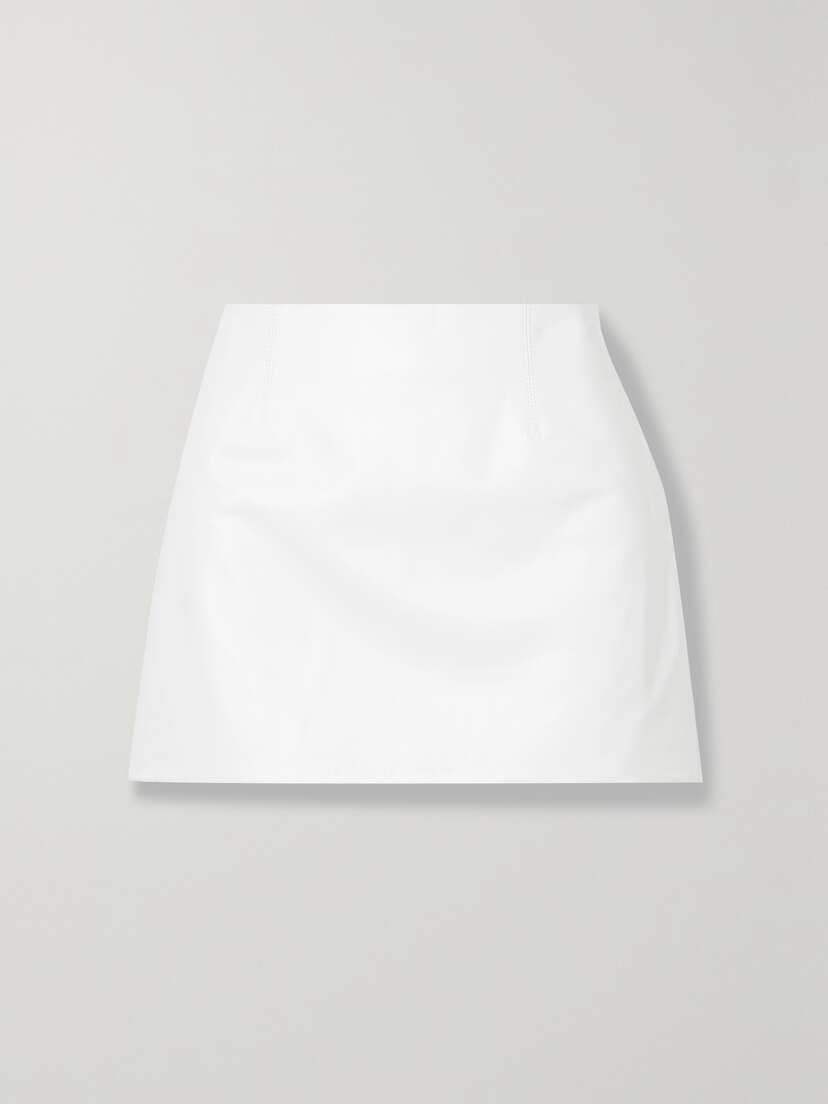 16Arlington Haile Leather Mini Skirt - UK 14