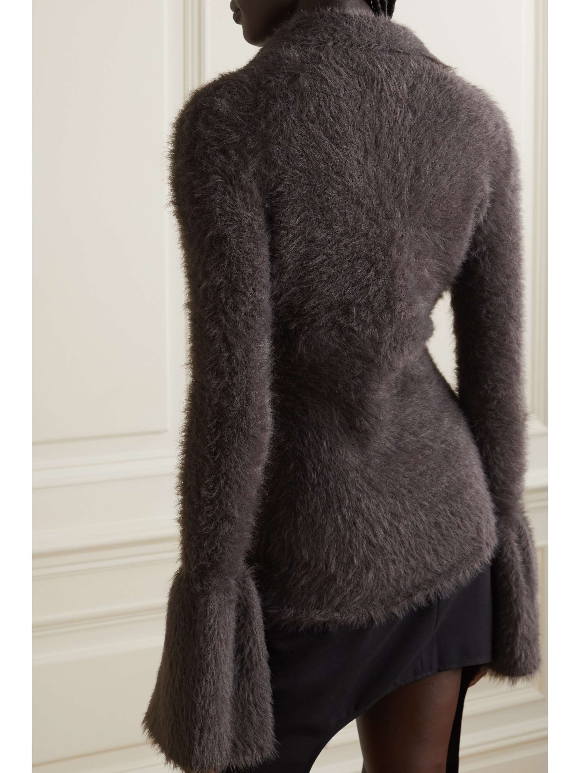 16ARLINGTON Opala faux fur shirt