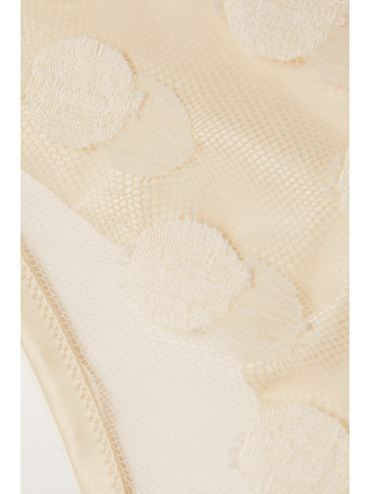 ERES AUTAN POLKA-DOT STRETCH-LEAVERS LACE AND SATIN BRIEFS