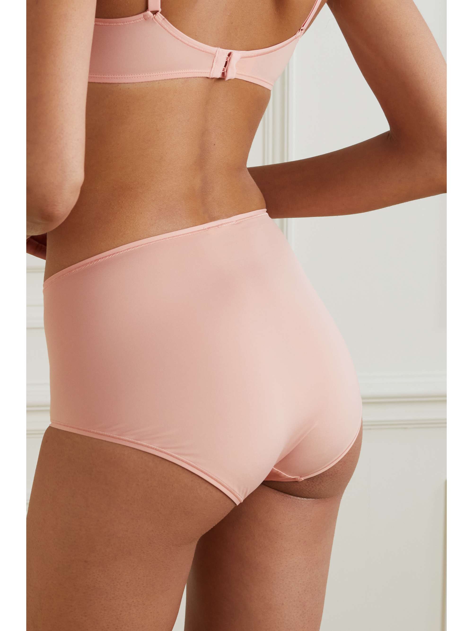 ERES Brina Soyeuse picot-trimmed stretch-jersey briefs
