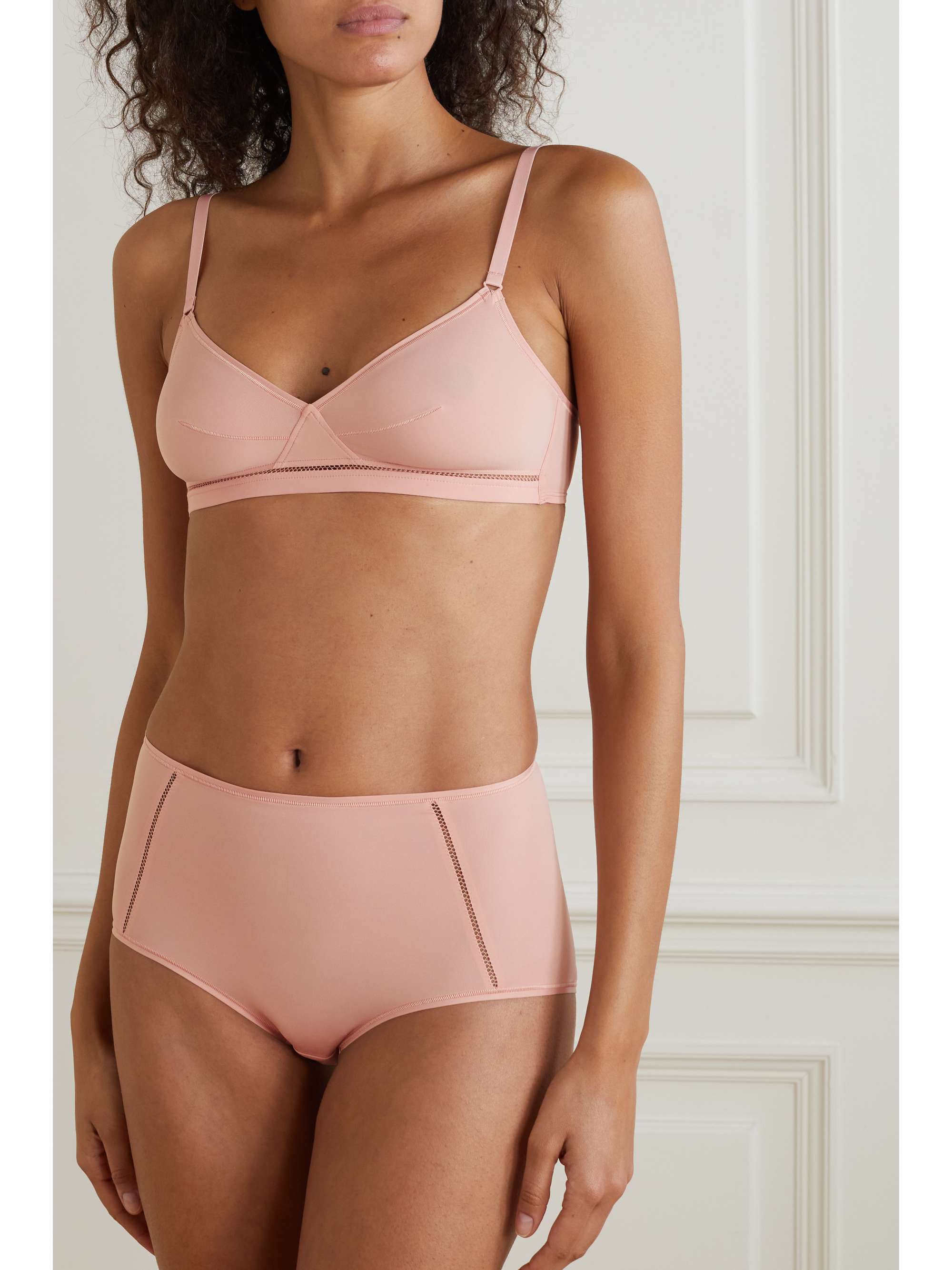 ERES Brina Soyeuse picot-trimmed stretch-jersey briefs