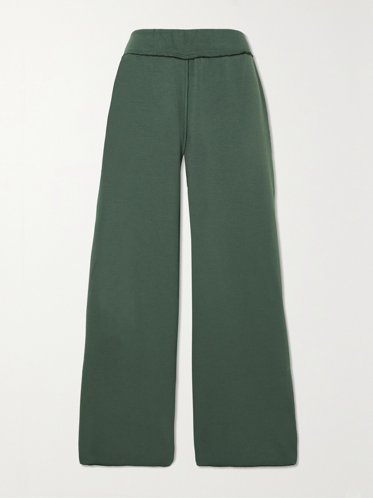 Eberjey - Reversible Recycled Jersey And Fleece Sweatpants - Green