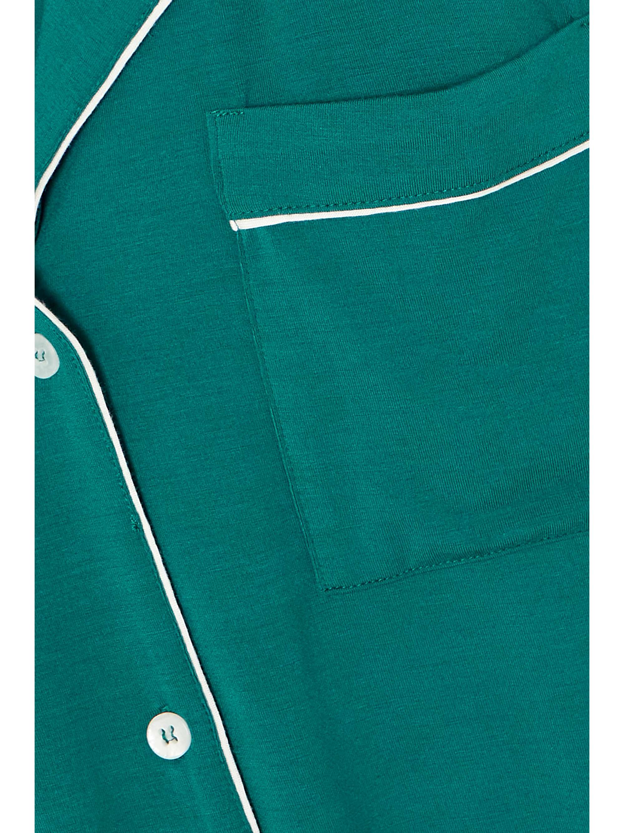 EBERJEY Gisele piped stretchmodal pajama set NETAPORTER