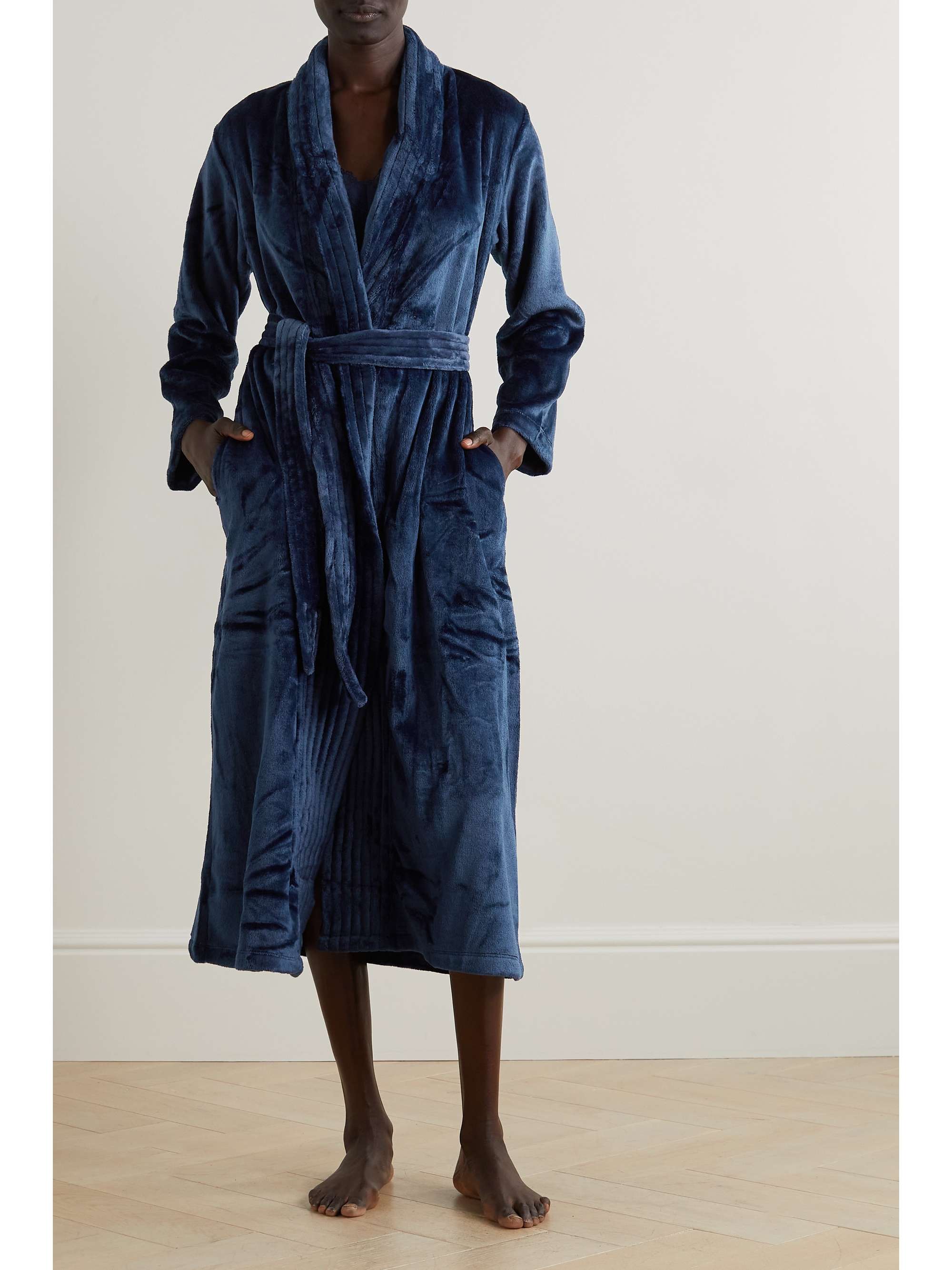 EBERJEY Chalet recycled-fleece robe