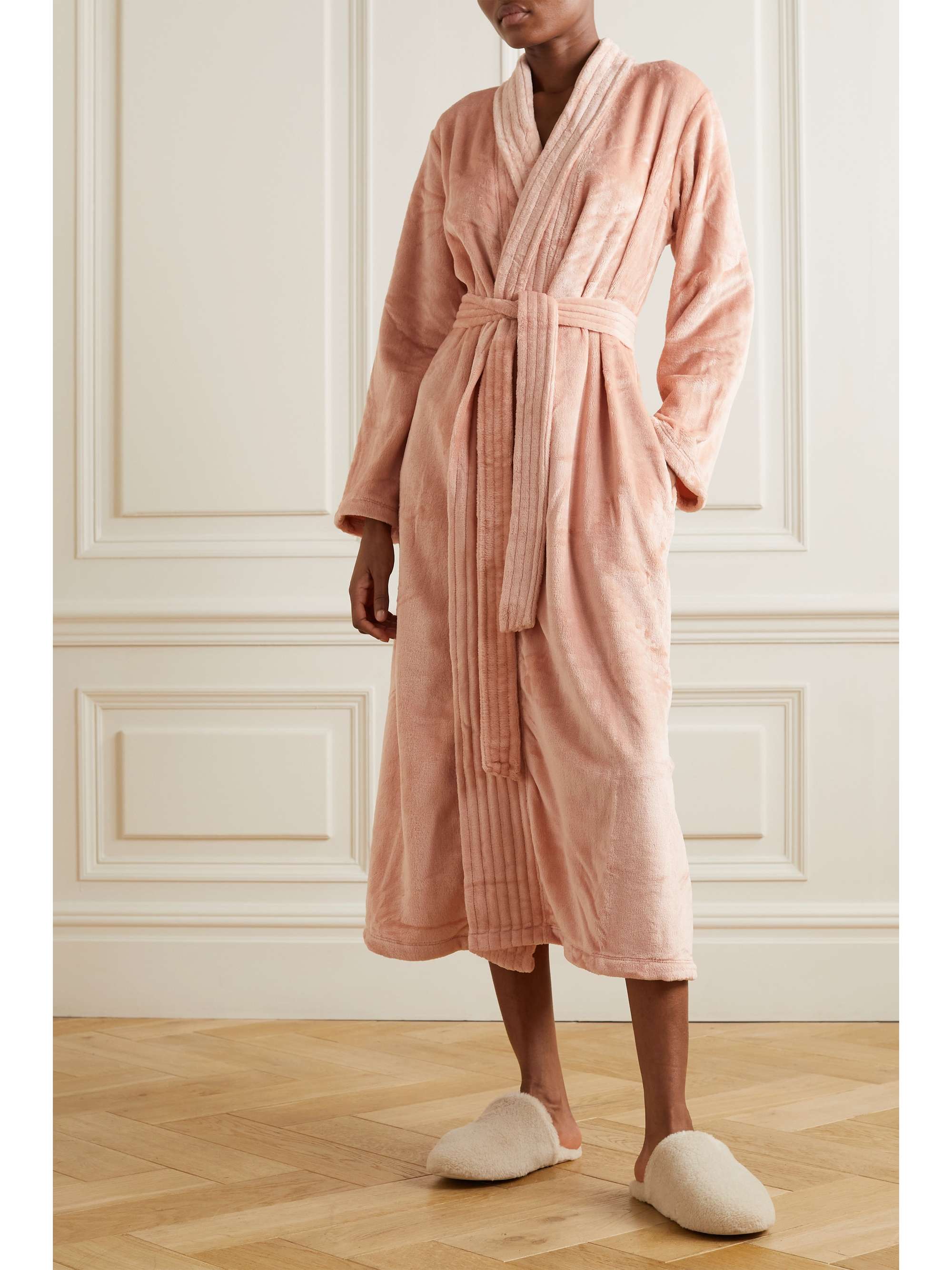 EBERJEY Chalet recycled-fleece robe
