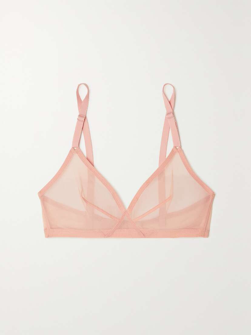 Eres Bel Stretch-tulle Soft-cup Triangle Bra - 32B