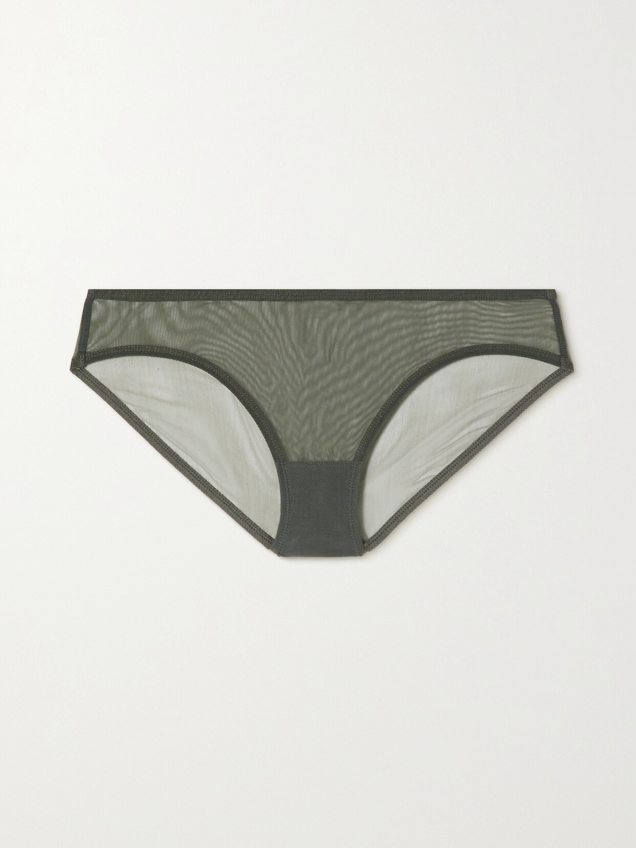 Eres Bambin Stretch-tulle Briefs - Green