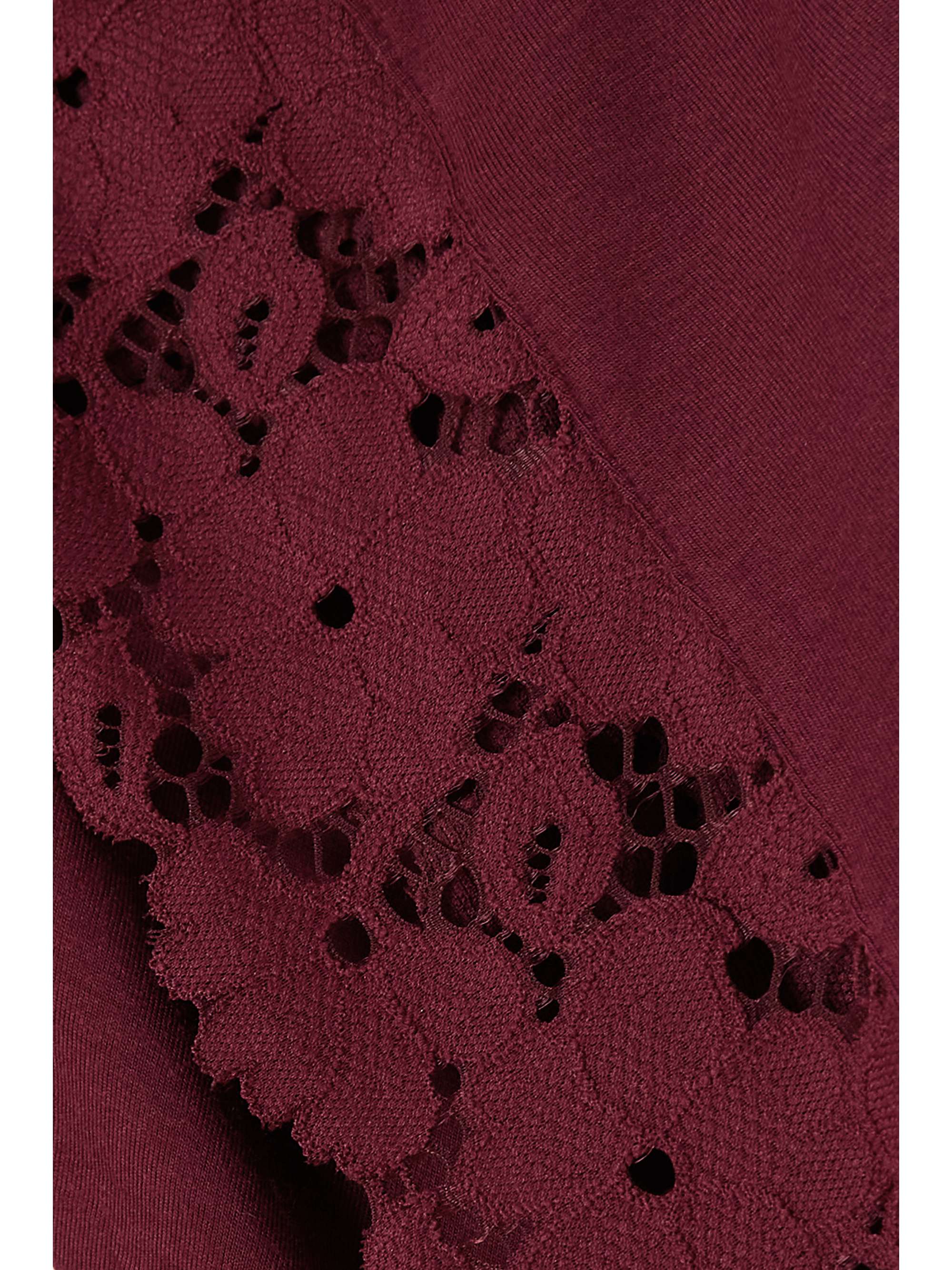 EBERJEY Naya Mademoiselle lace-trimmed stretch-modal robe