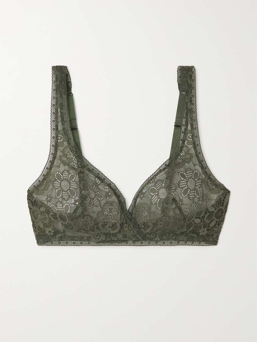 Eres Heureux Stretch-lace Soft-cup Triangle Bra