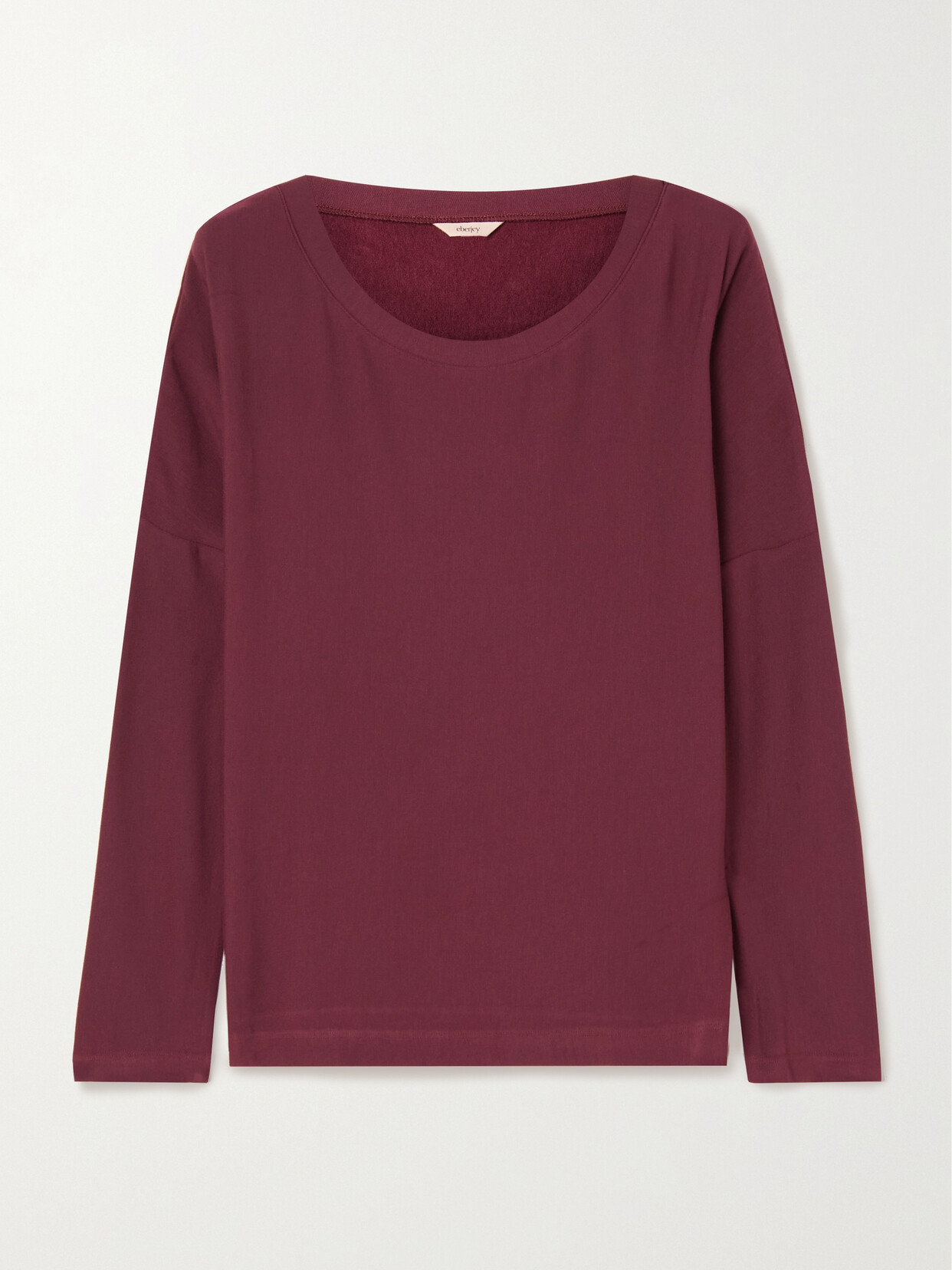 Eberjey - Stretch-modal Jersey Top - Burgundy