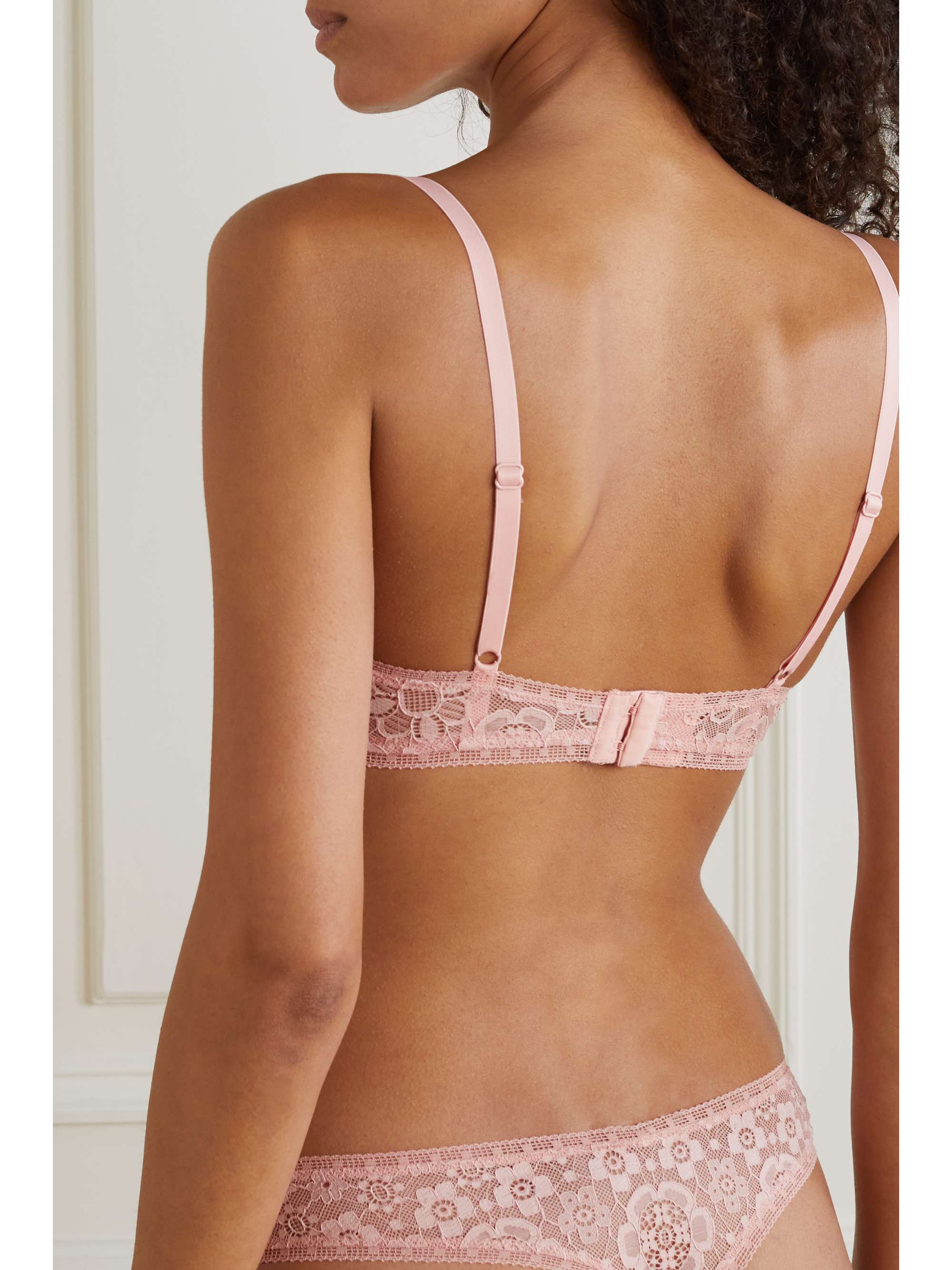 ERES Tilleul stretch-lace soft-cup bra