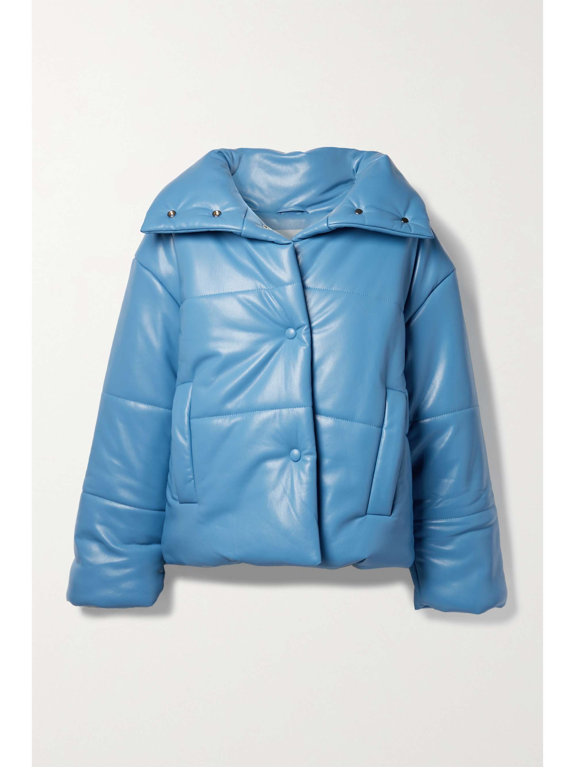 net-a-porter.com | Hide quilted padded vegan leather jacket