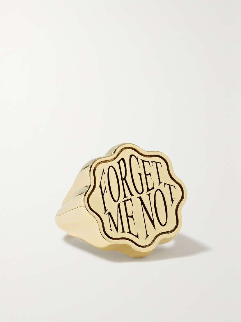 Retrouvaí Talisman 14-karat Gold Signet Ring