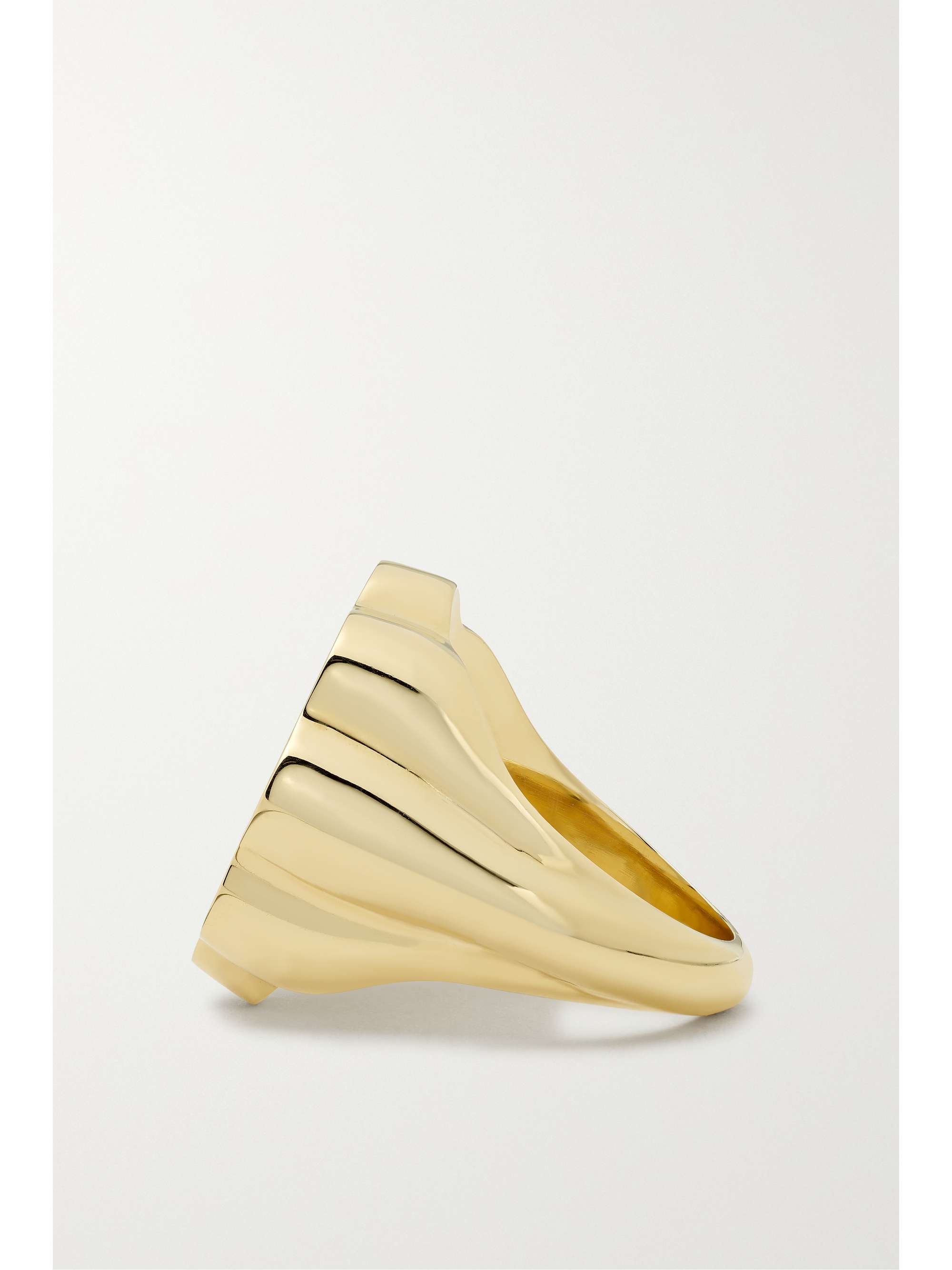 RETROUVAÍ Talisman 14-karat gold signet ring