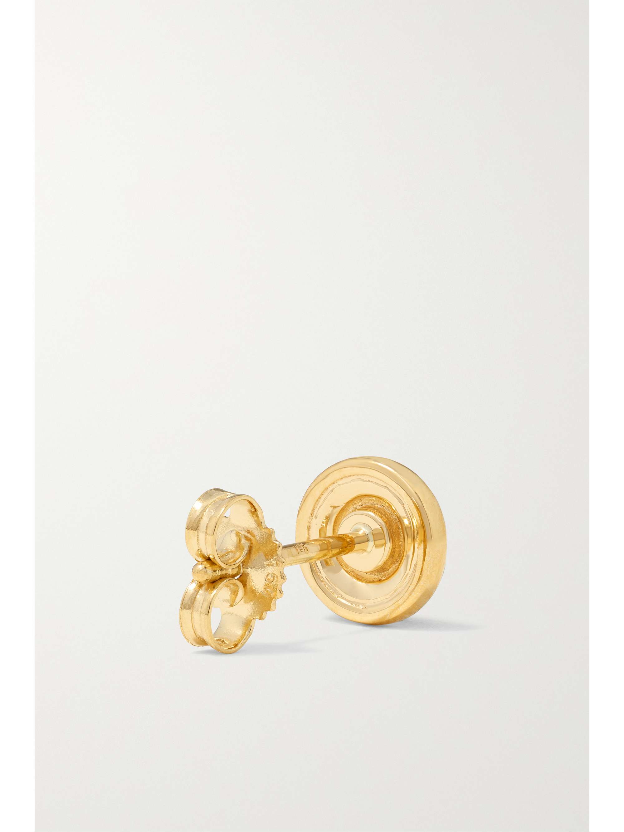 ALMASIKA Mini Universum 18-karat gold emerald earrings