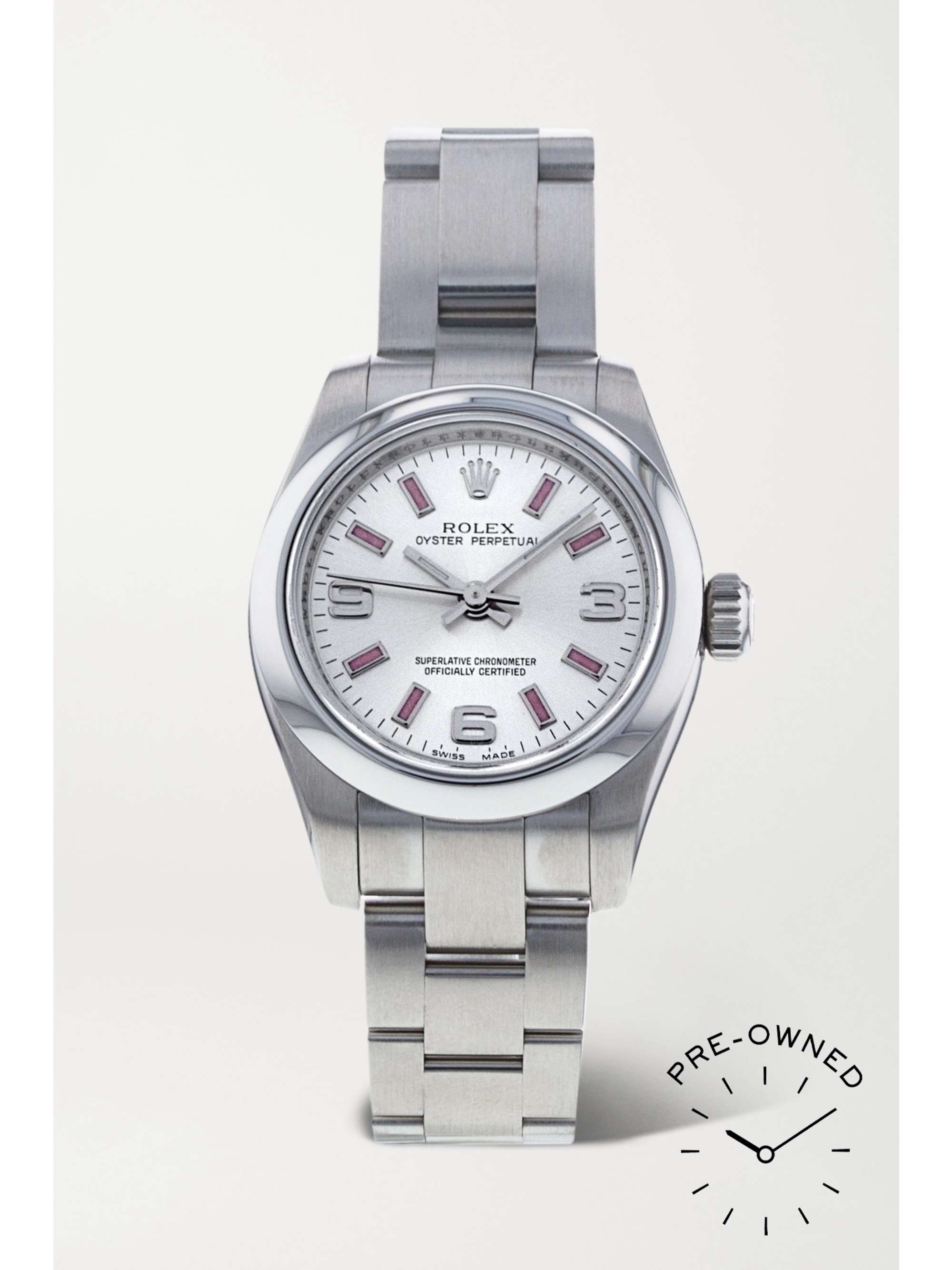 Silver Pre-Owned 2008 Lady Oyster 