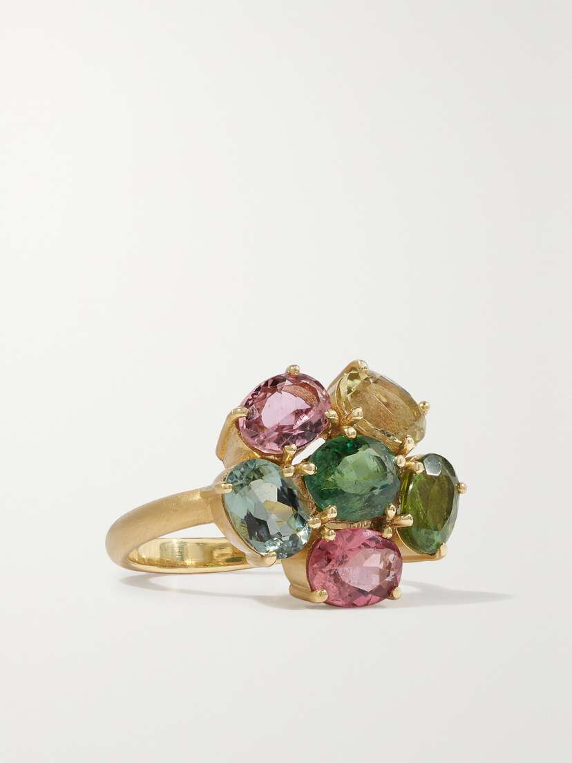 Irene Neuwirth Gemmy Gem 18-karat Gold Tourmaline Ring