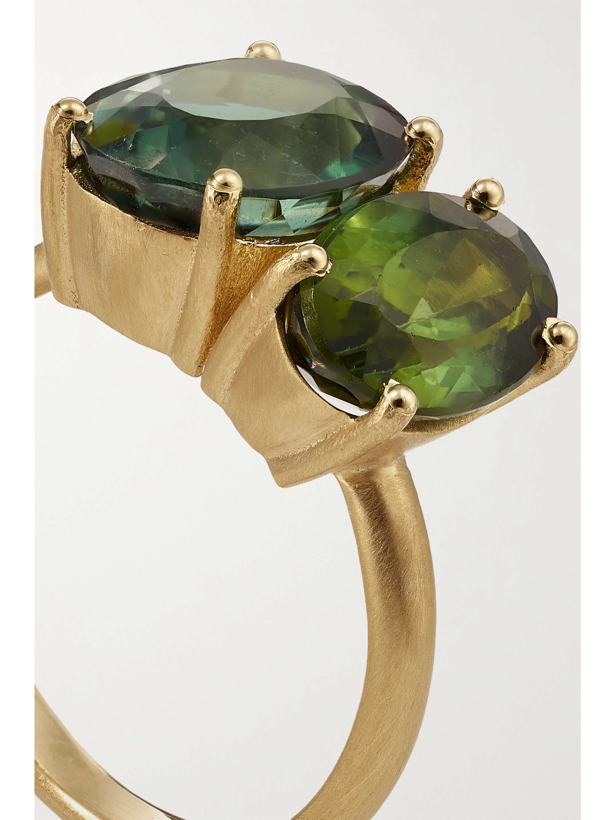IRENE NEUWIRTH Gemmy Gem 18-karat gold tourmaline ring