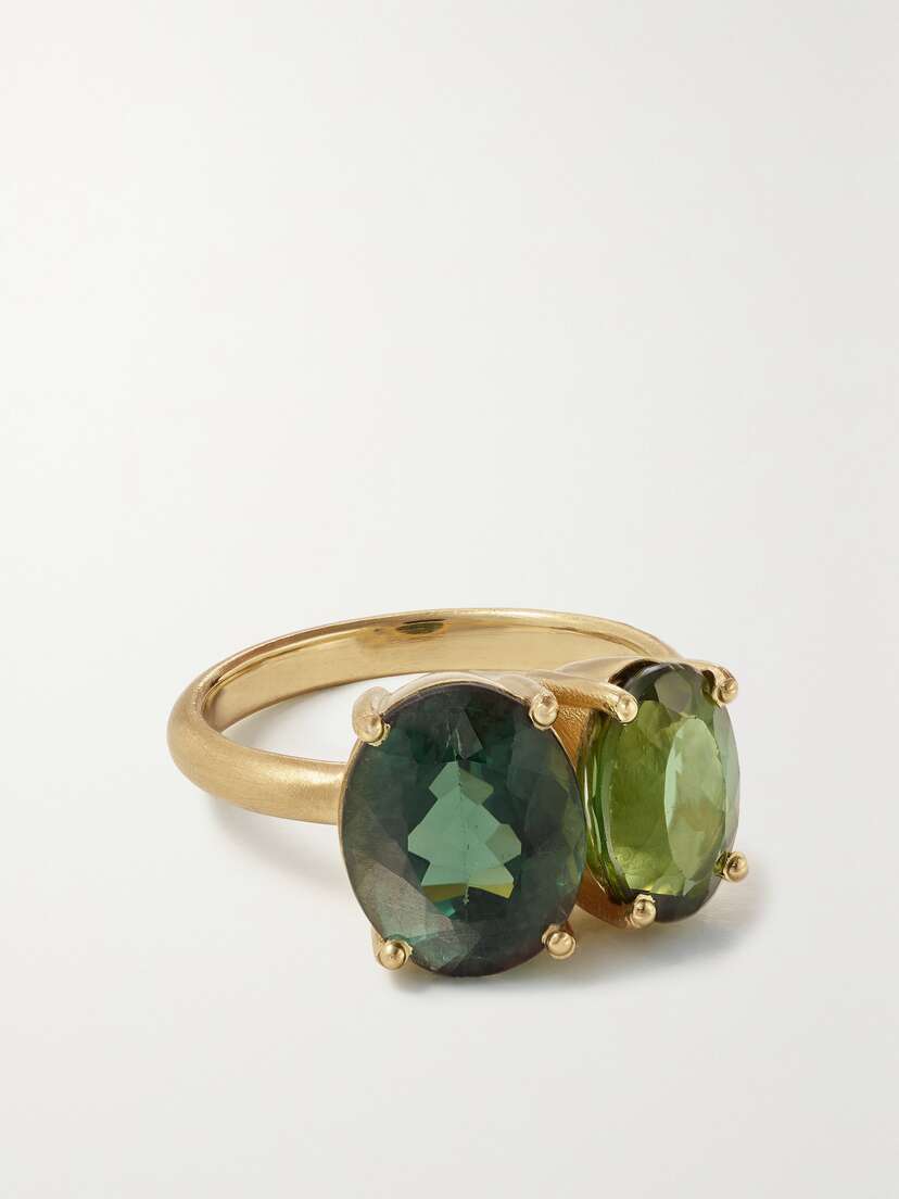 Irene Neuwirth Gemmy Gem 18-karat Gold Tourmaline Ring